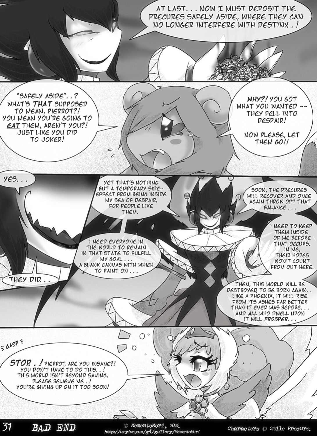 [MementoMori] Bad End (Precure Vore Comic)