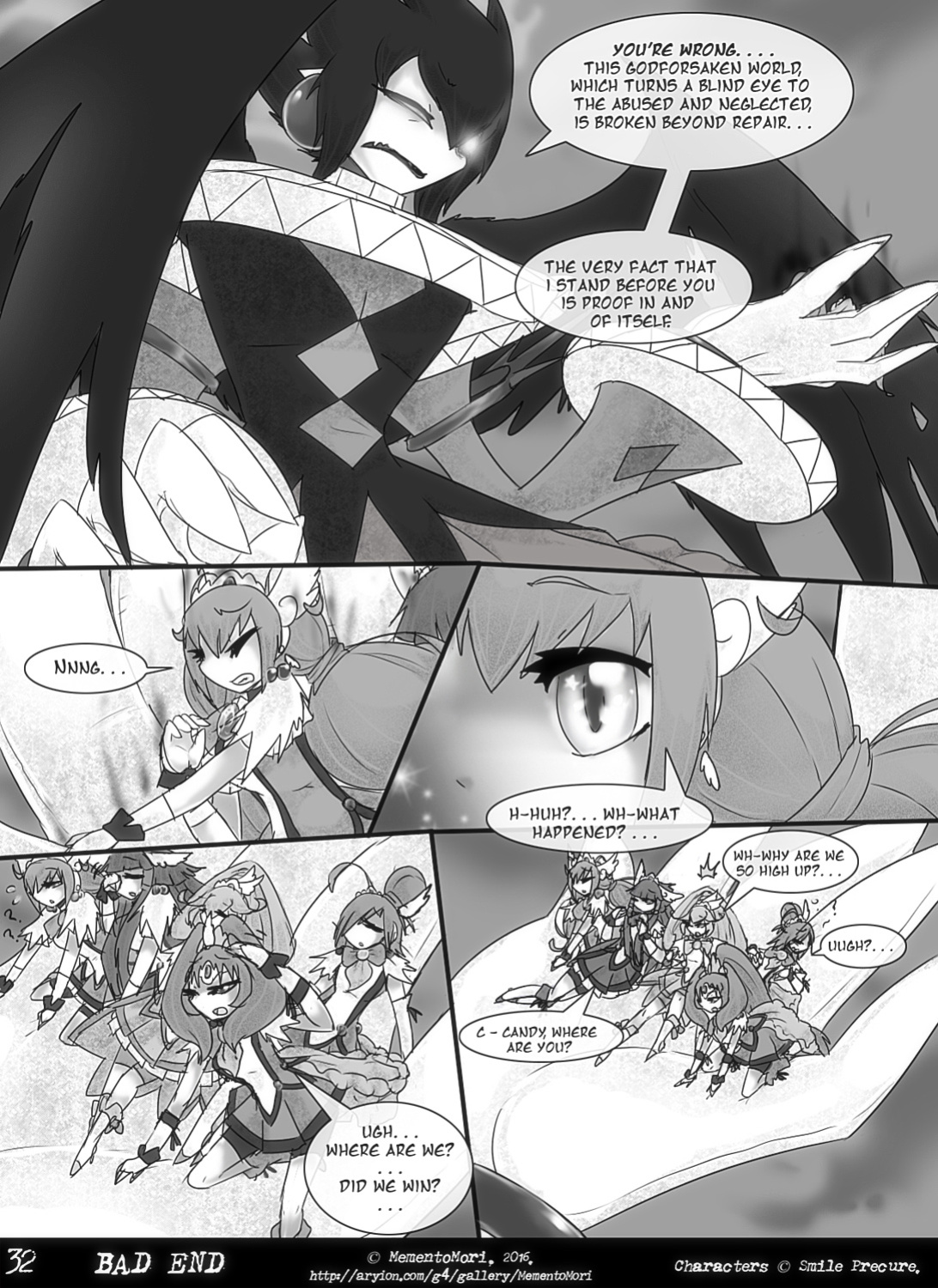 [MementoMori] Bad End (Precure Vore Comic)