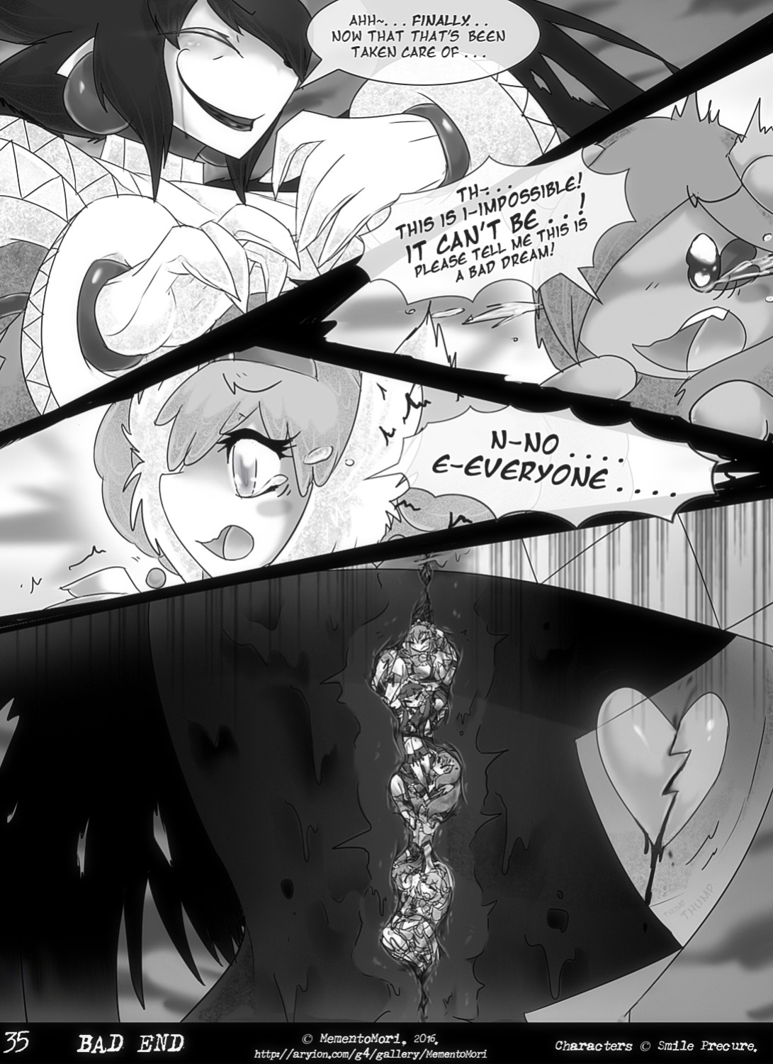 [MementoMori] Bad End (Precure Vore Comic)
