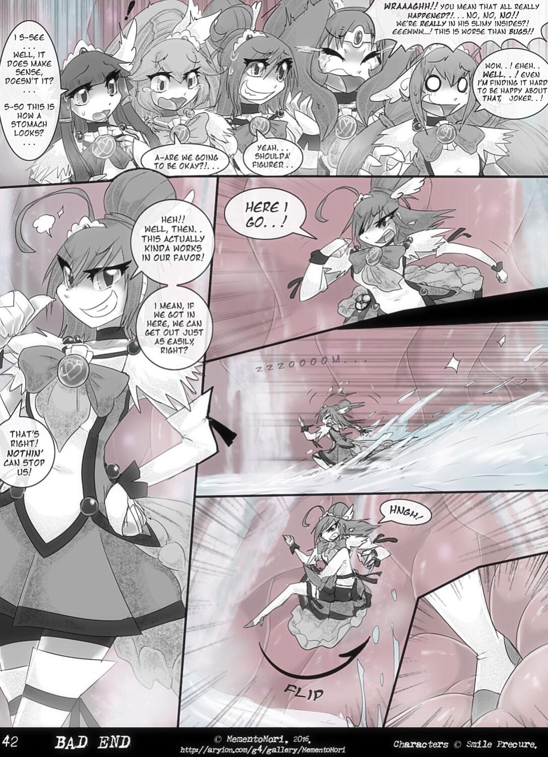 [MementoMori] Bad End (Precure Vore Comic)
