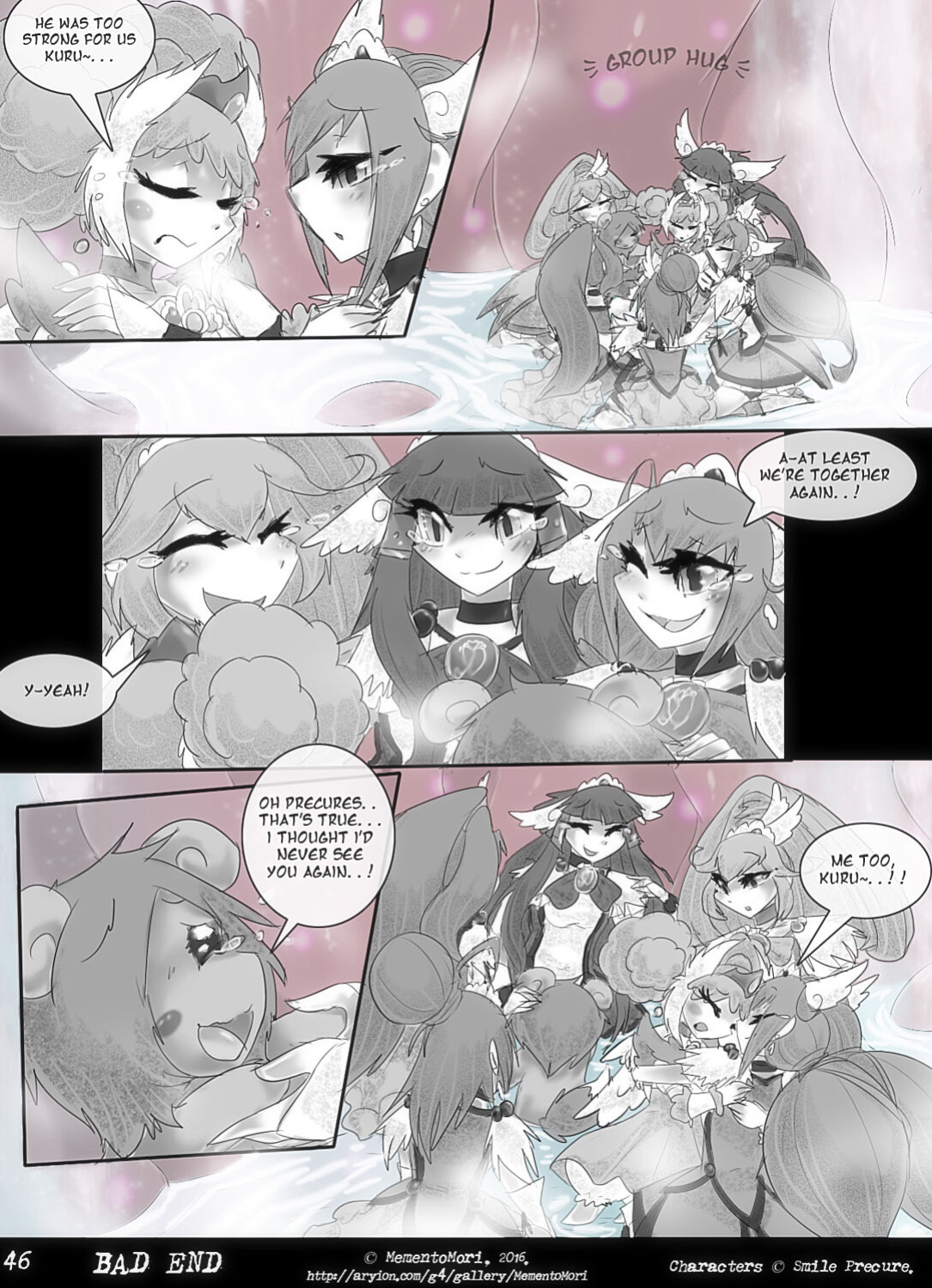 [MementoMori] Bad End (Precure Vore Comic)