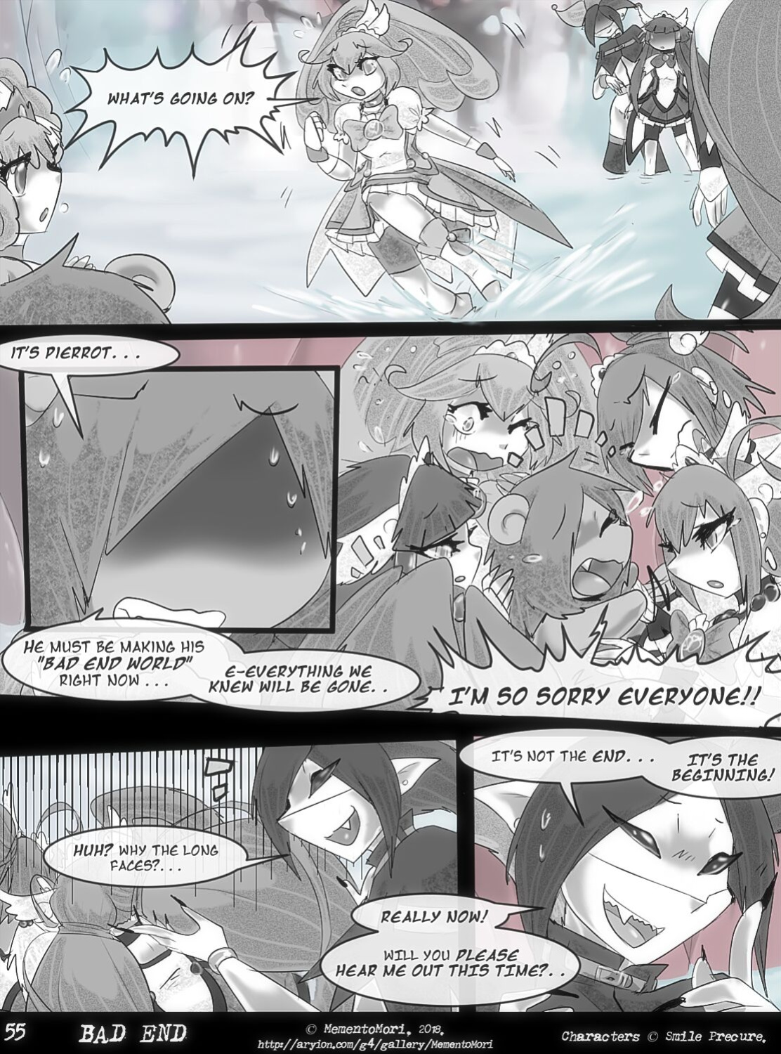 [MementoMori] Bad End (Precure Vore Comic)