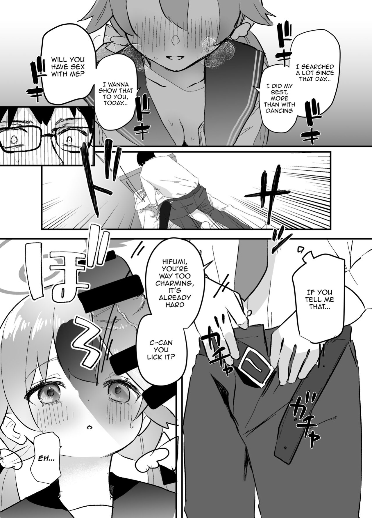 [Namekuzu (Namekuji)] 3-gatsu 24-nichi, Hifumi wa Shojo de wa Naku Narimasu. (Blue Archive) [Doujins.com]