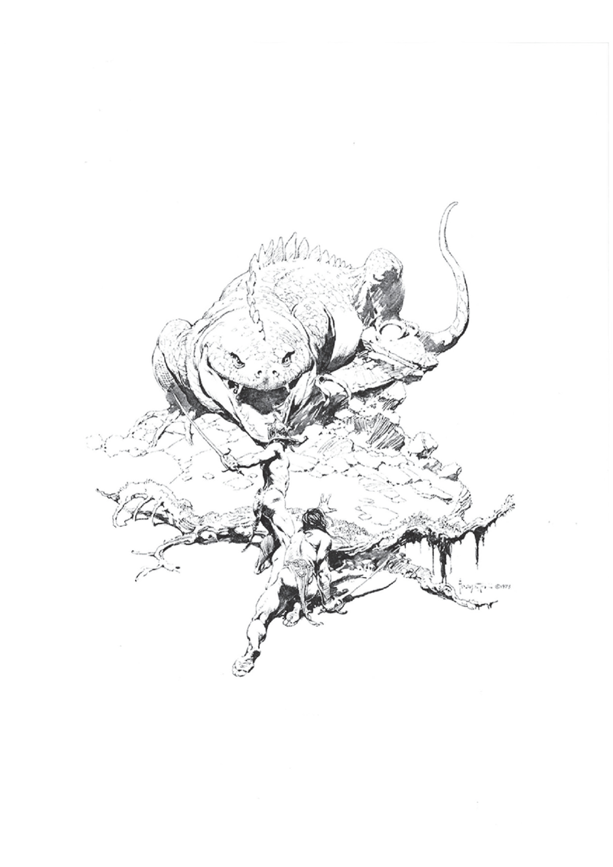 [Frank Frazetta] The Fantastic Art of Frank Frazetta - 1, 2 and 3 [Engish]