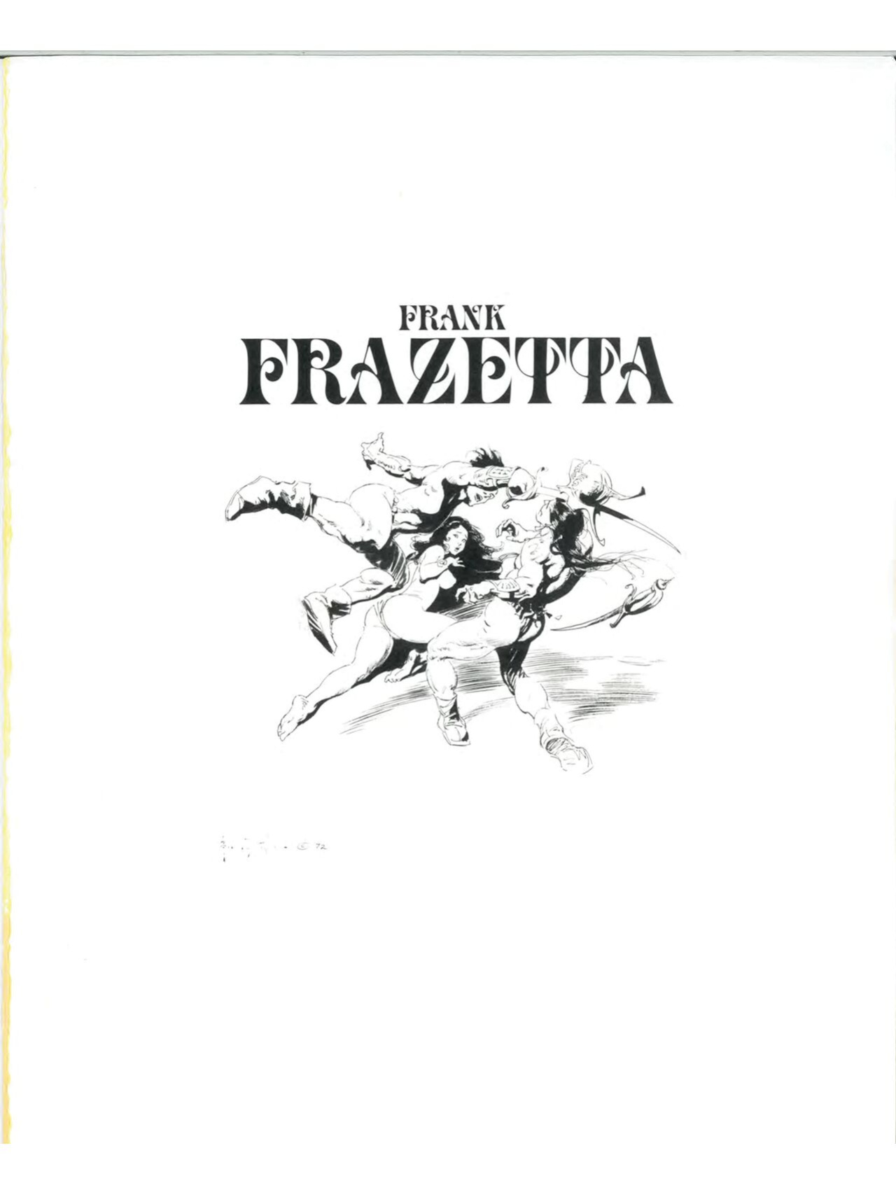 [Frank Frazetta] The Fantastic Art of Frank Frazetta - 1, 2 and 3 [Engish]