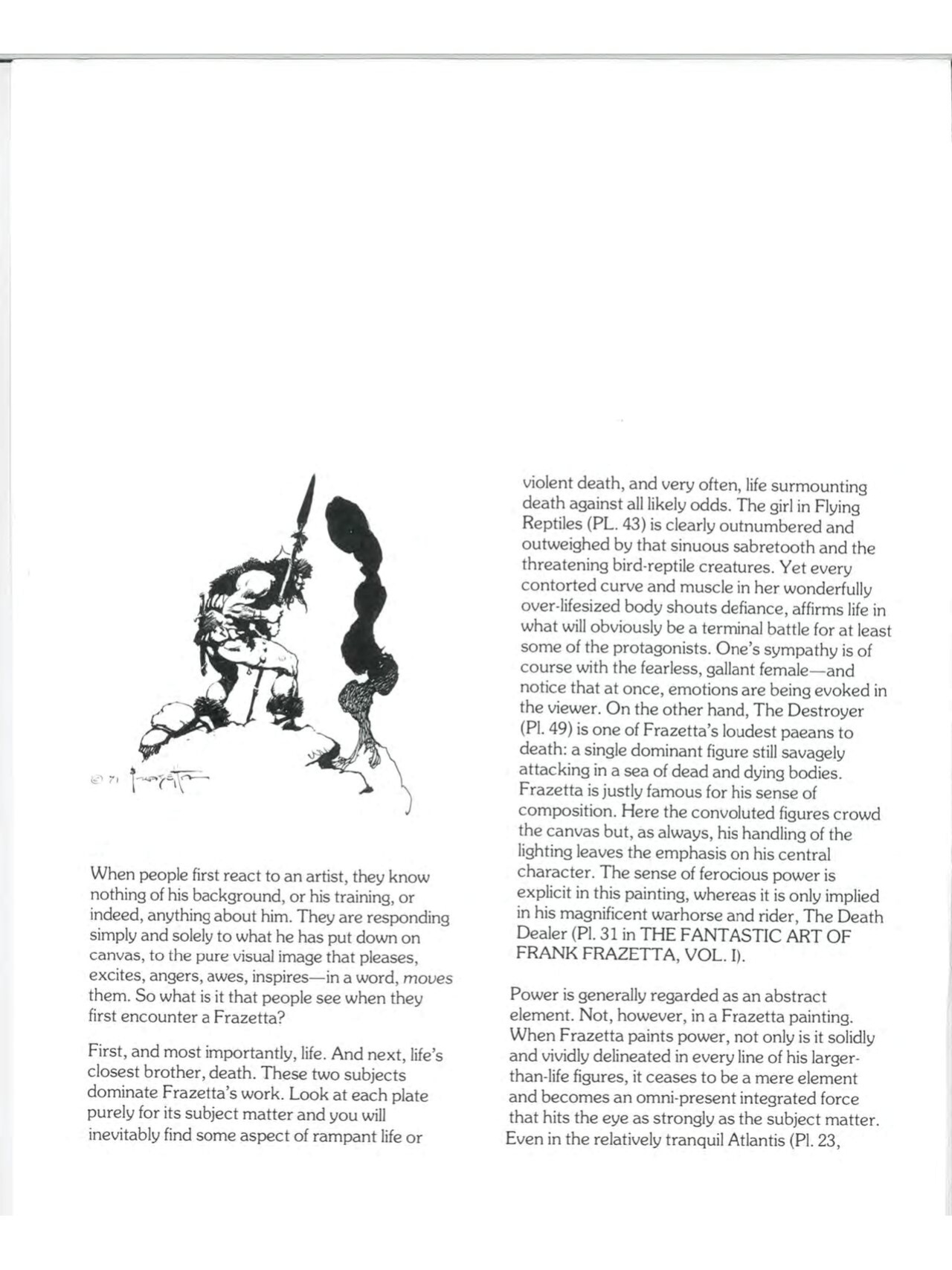 [Frank Frazetta] The Fantastic Art of Frank Frazetta - 1, 2 and 3 [Engish]