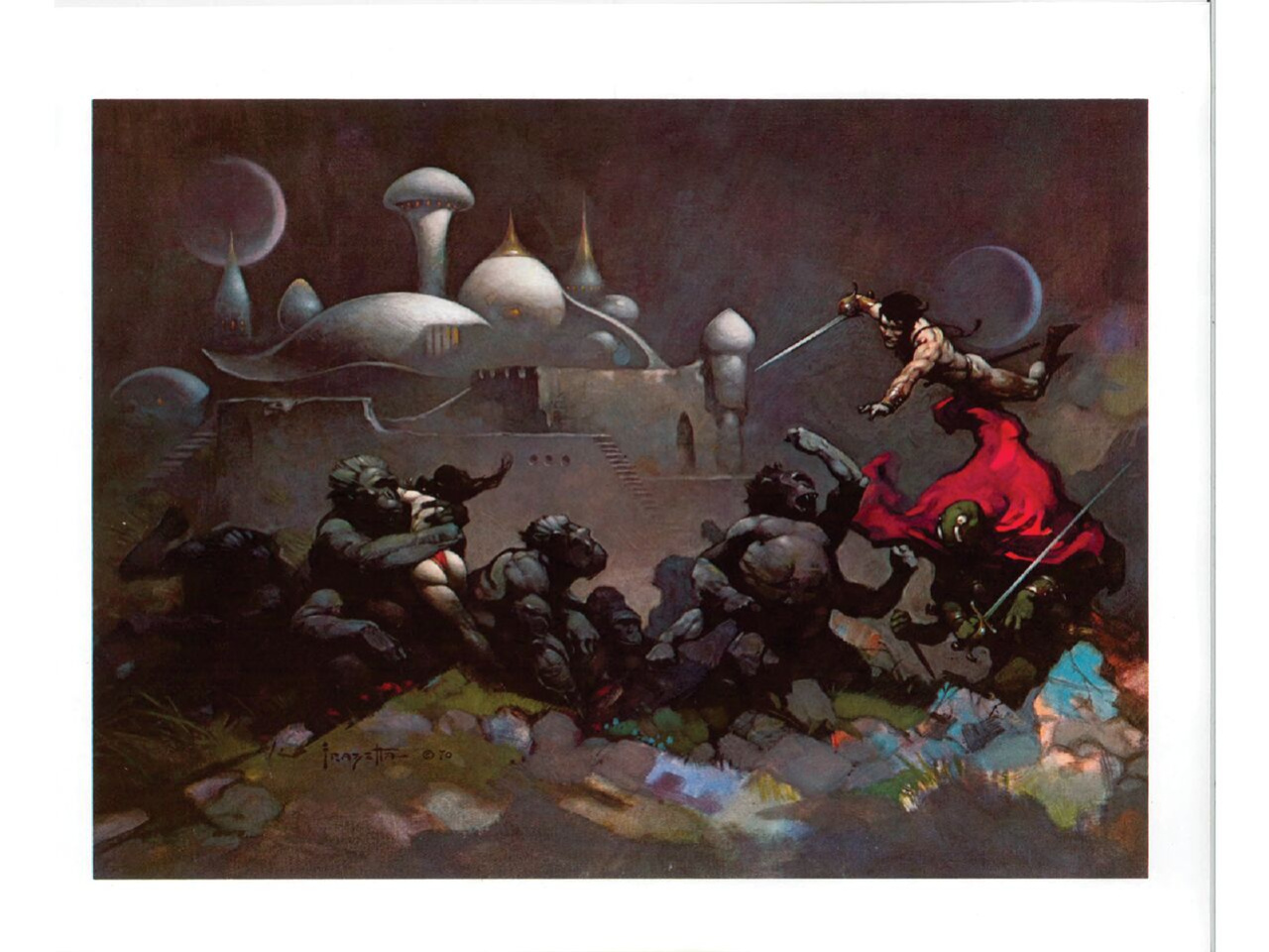 [Frank Frazetta] The Fantastic Art of Frank Frazetta - 1, 2 and 3 [Engish]