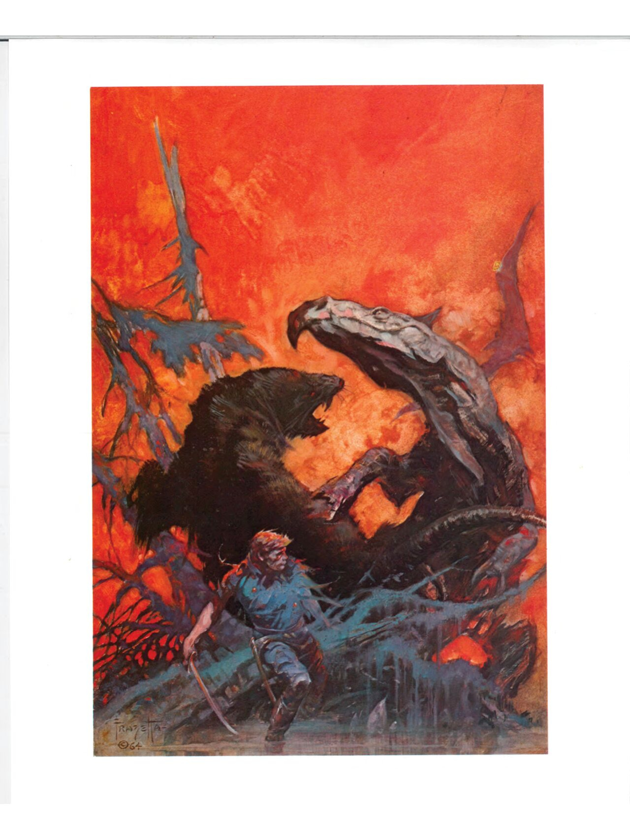 [Frank Frazetta] The Fantastic Art of Frank Frazetta - 1, 2 and 3 [Engish]