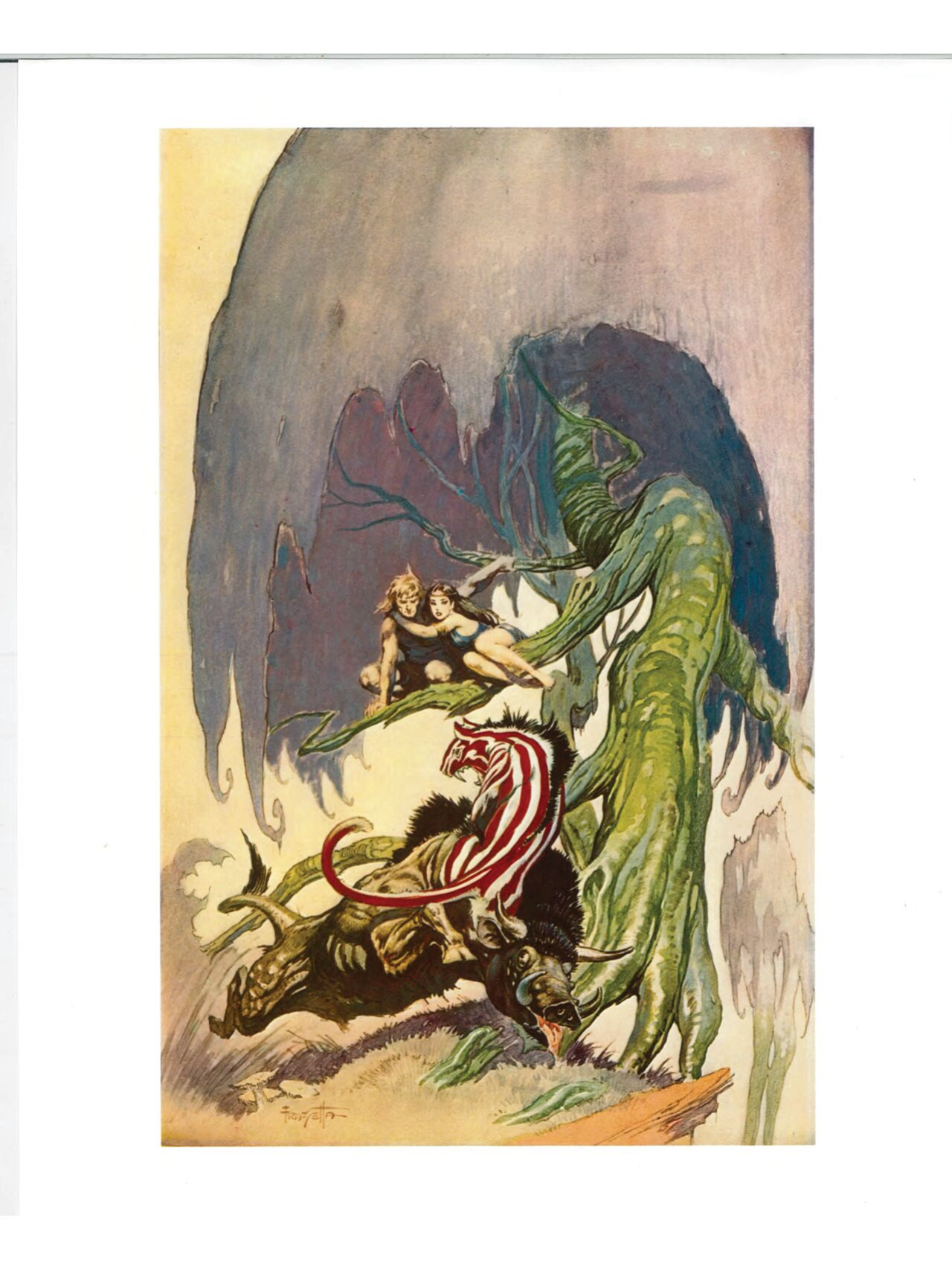 [Frank Frazetta] The Fantastic Art of Frank Frazetta - 1, 2 and 3 [Engish]