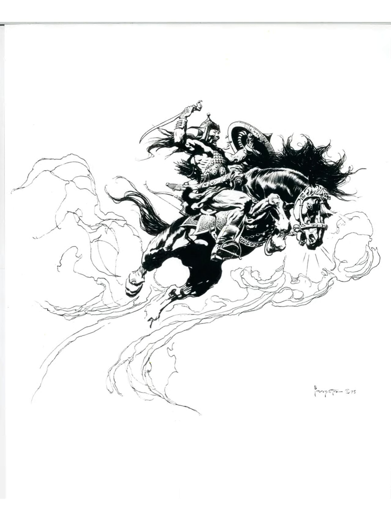 [Frank Frazetta] The Fantastic Art of Frank Frazetta - 1, 2 and 3 [Engish]