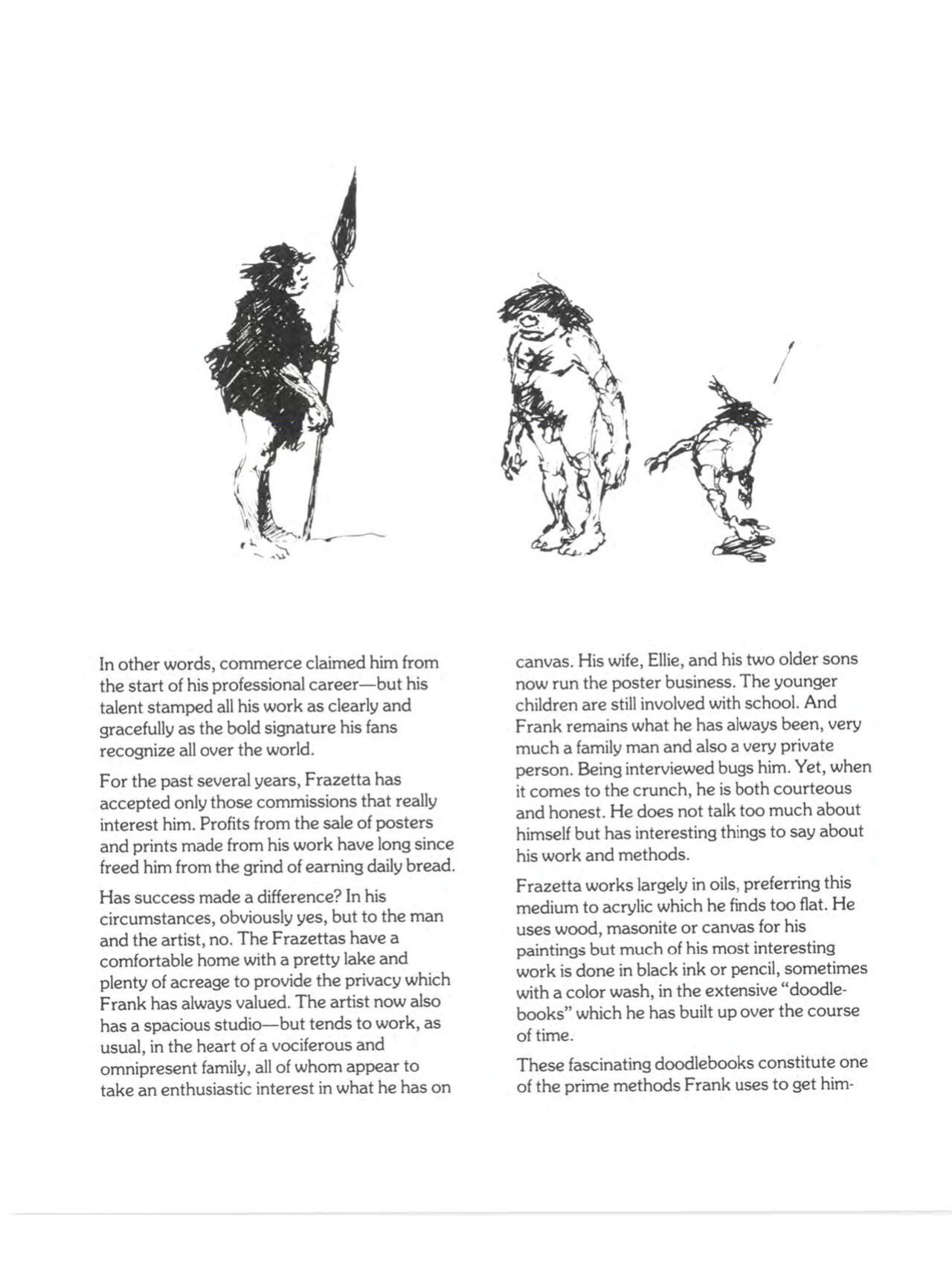 [Frank Frazetta] The Fantastic Art of Frank Frazetta - 1, 2 and 3 [Engish]