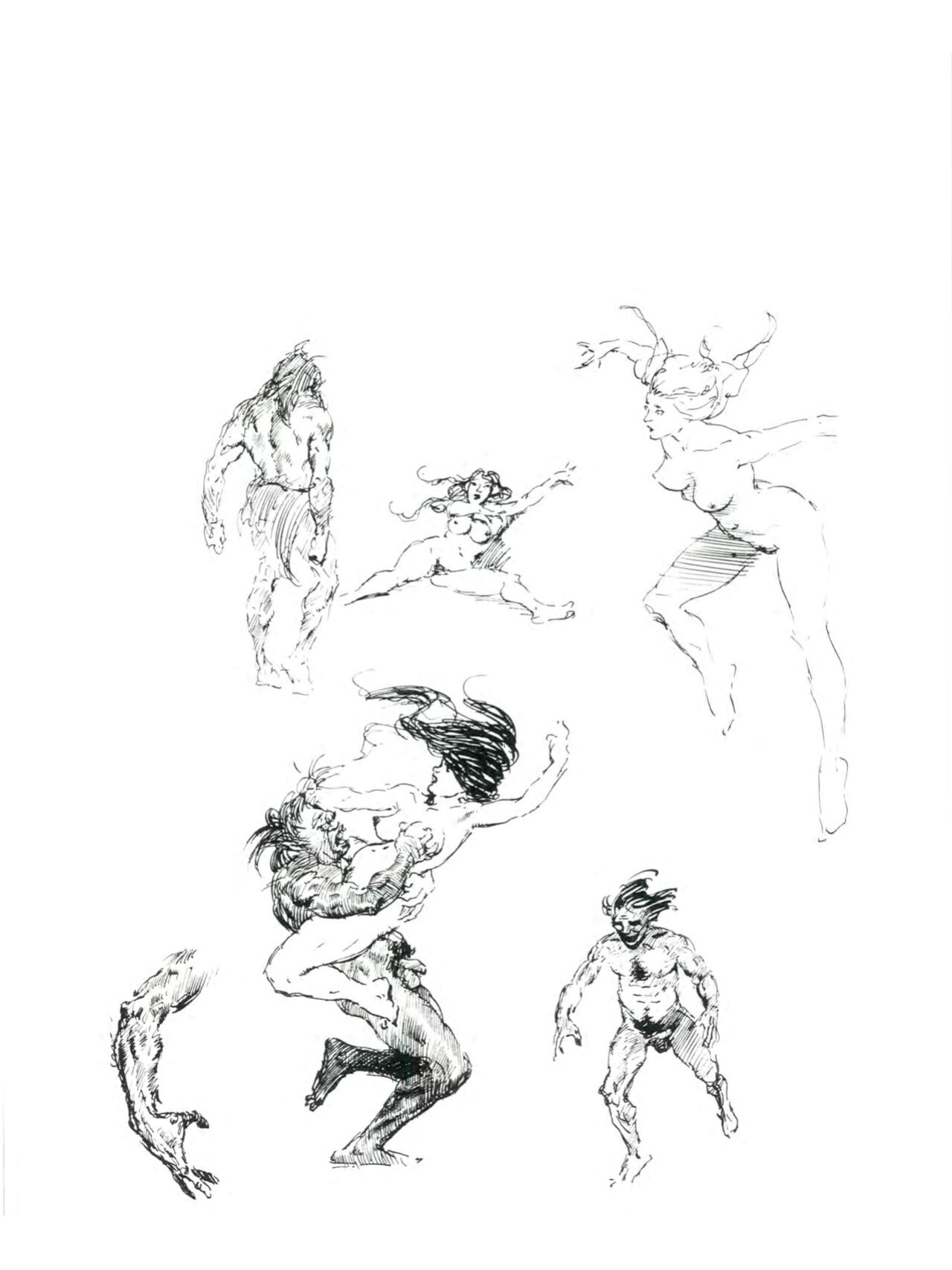 [Frank Frazetta] The Fantastic Art of Frank Frazetta - 1, 2 and 3 [Engish]