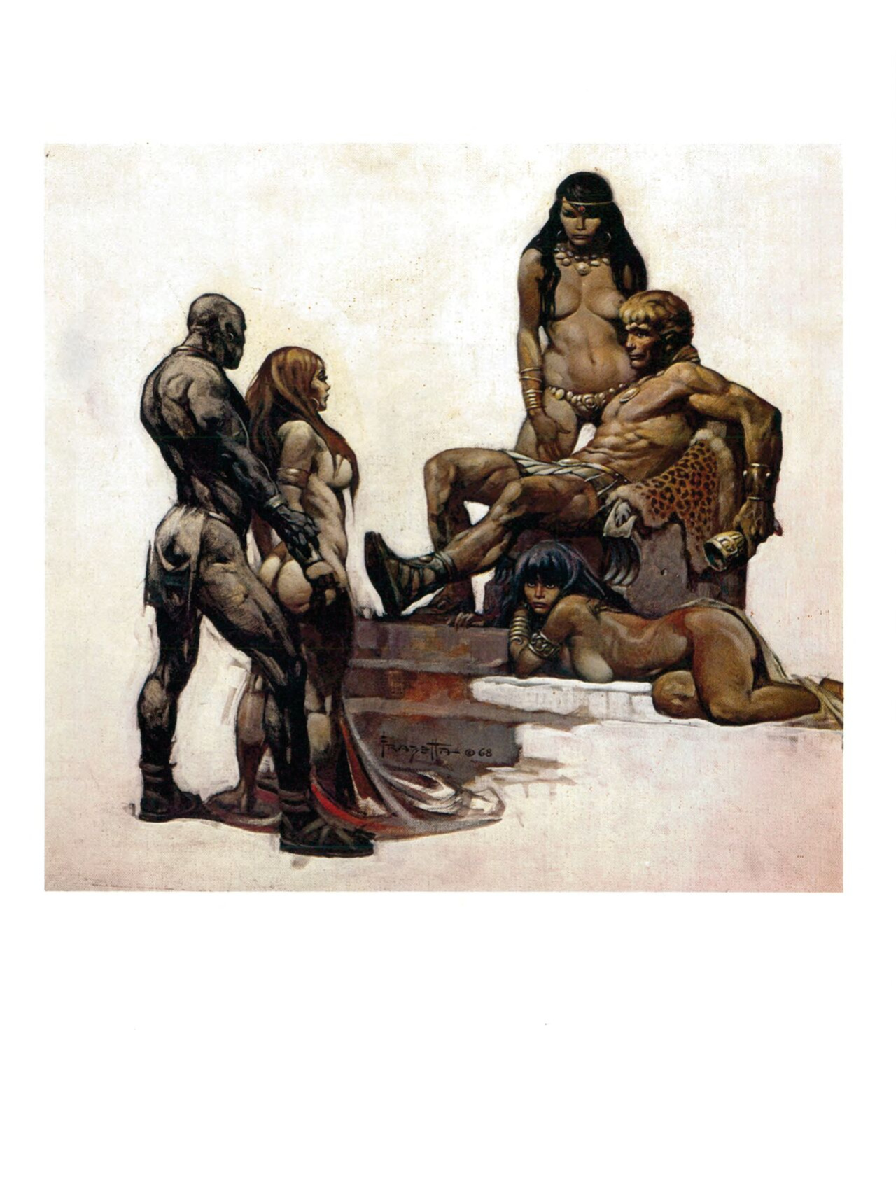 [Frank Frazetta] The Fantastic Art of Frank Frazetta - 1, 2 and 3 [Engish]