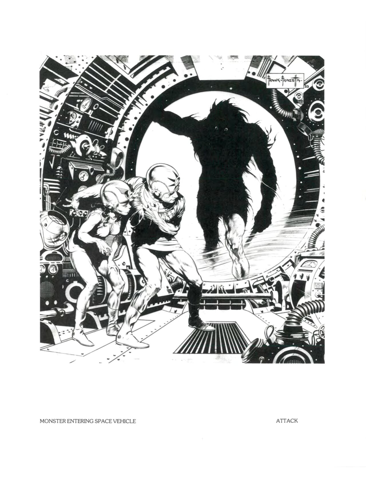 [Frank Frazetta] The Fantastic Art of Frank Frazetta - 1, 2 and 3 [Engish]