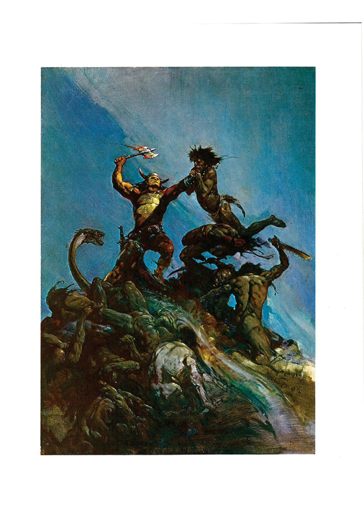 [Frank Frazetta] The Fantastic Art of Frank Frazetta - 1, 2 and 3 [Engish]