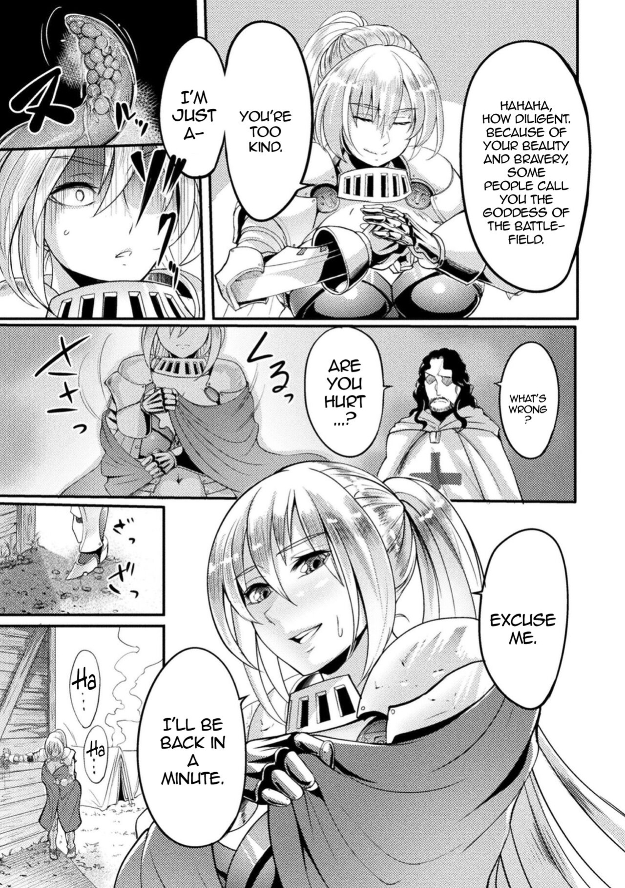 [Remu] Zettai ni Shokushu ni Maketari Shinai Onna Kishi | The Female Knight Definitely Wont Lose To Tentacles (2D Comic Magazine Noroi no Soubi de Ryoujoku Zecchou! Vol. 1) [Doujins.com]