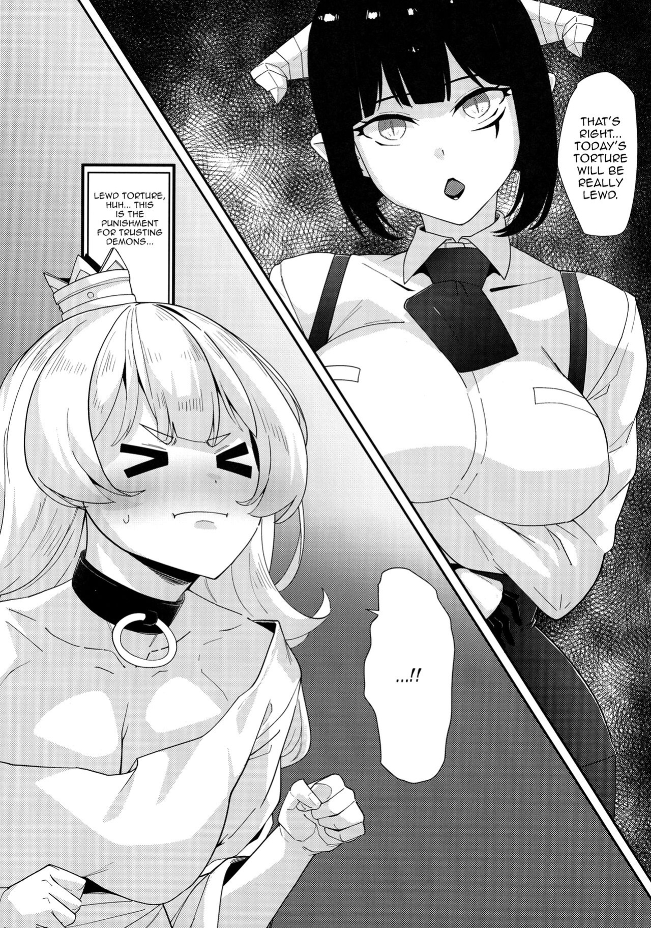 [Batten Kariba (Ankoku Emu Shougun)] Ecchi na Yatsu ka (Himesama "Goumon" no Jikan desu) [Doujins.com]