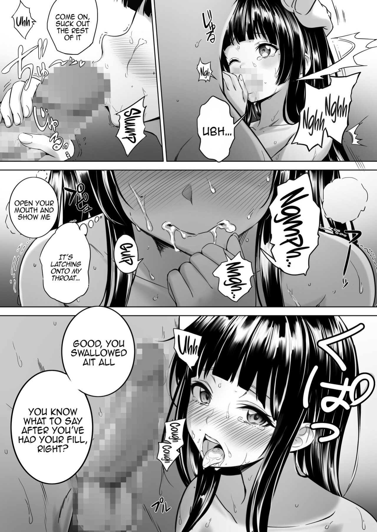 [Milk Melon] Toumei Ningen ni Natta Ore, Onnaburo de Gakuen no Kurokami Idol o Yaritai Houdai [Doujins.com]