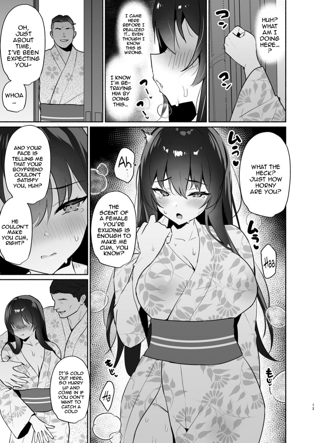 [Asatsukimint (Mintice)] Boku no Kanojo wa Midasareru Ryokan Hen [Doujins.com]