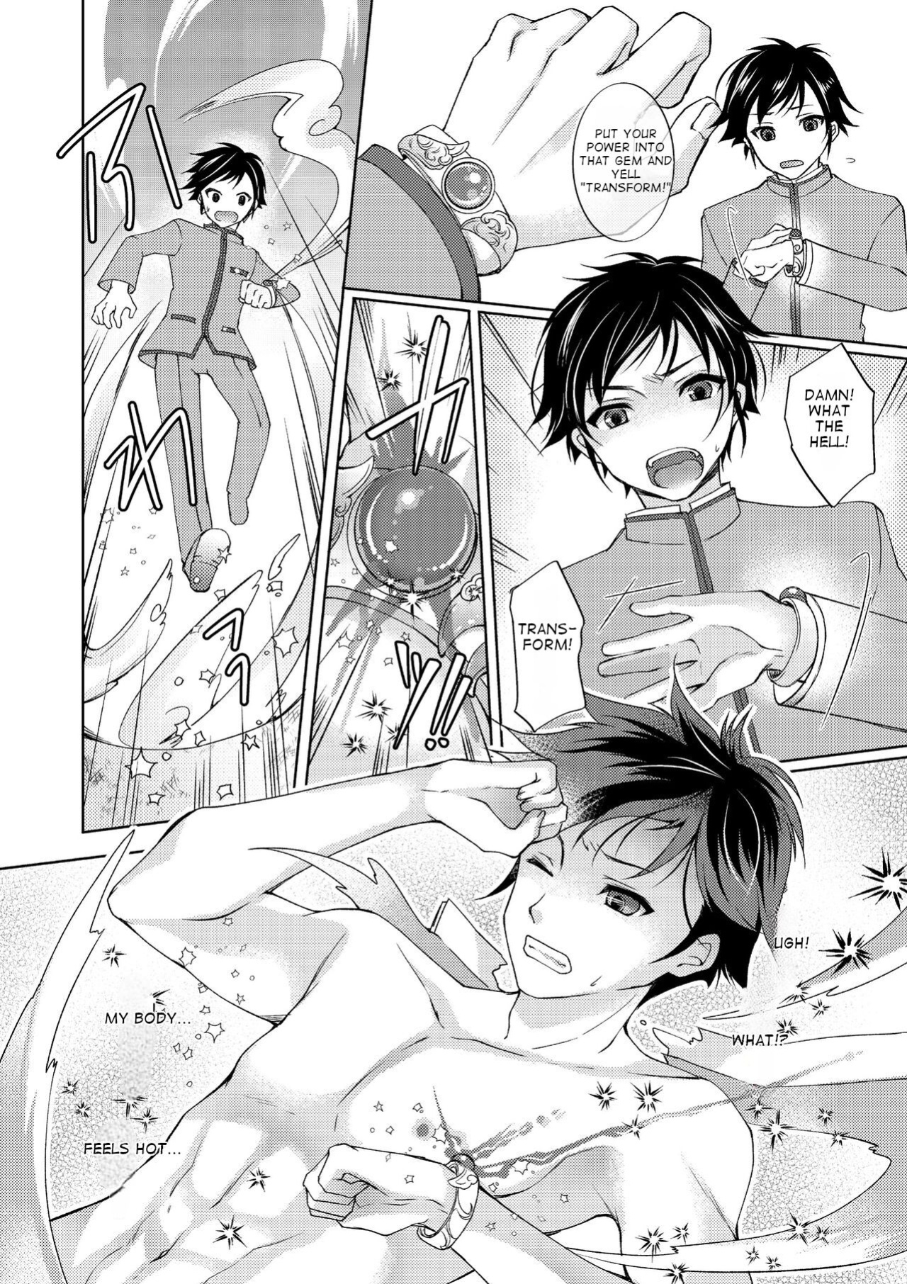 [TSF no F (F, Yotsuba Chika)] TS Magical Girl Hiromi Ch. 1