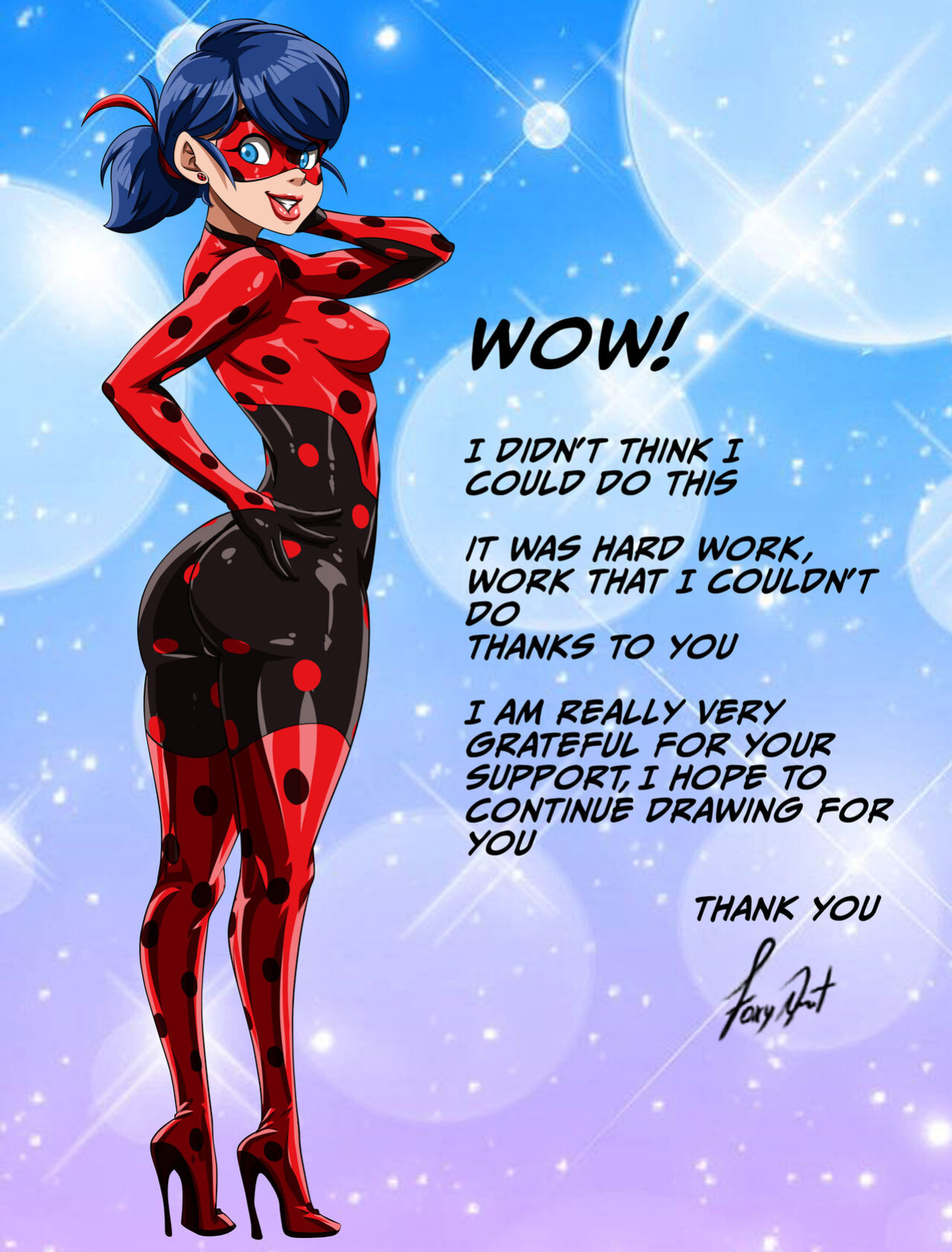 [Foxyart] Miraculous Ladybug Dominatrix (Miraculous Ladybug)