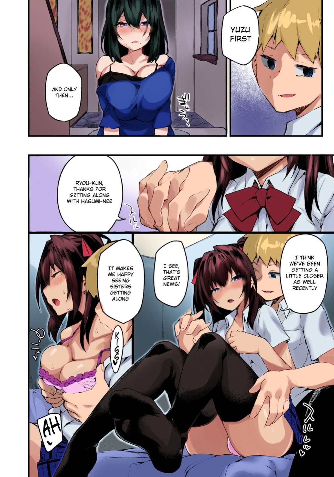 [Fukuinu] Ane Ochi Triangle (ANGEL Club 2023-04) [Doujins.com] [Colorized]