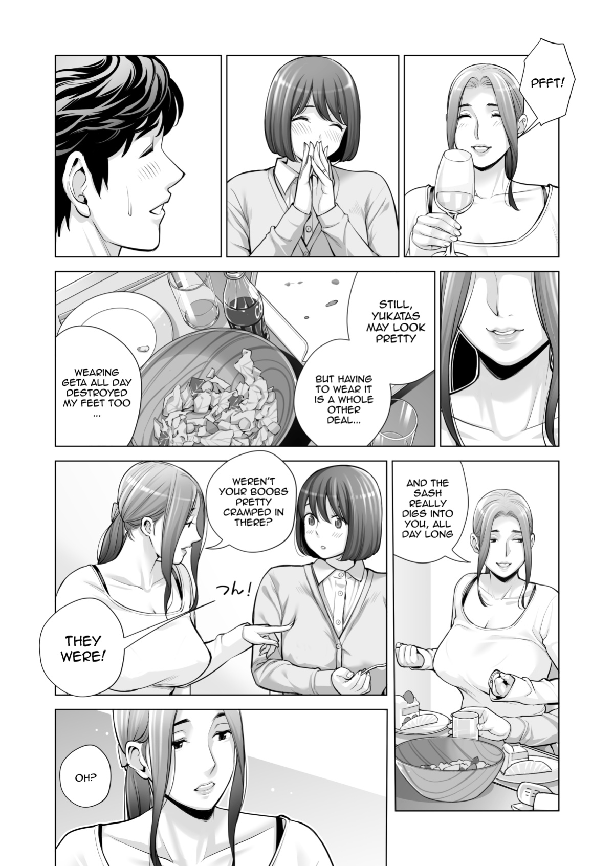 [HGT Labo (Tsusauto)] Jichikai no Hitozuma wa Totemo H deshita. 3 Hitozuma-tachi no Oshokuji Hen [Doujins.com]