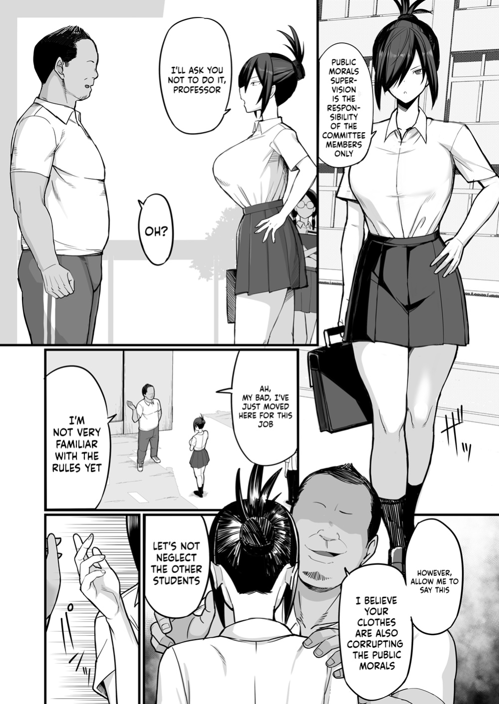 [Hukidamari] NTR Morality Committee Member Mio [Doujins.com]