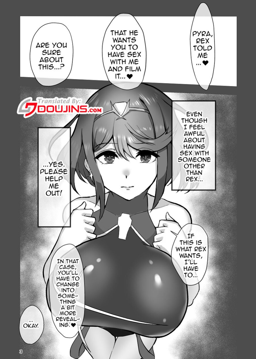 [Kogomedou (Hijiri Kogome)] Homura to Kitanai Oji-san Netorase Takuran Koubi (Xenoblade Chronicles 2) [Doujins.com]