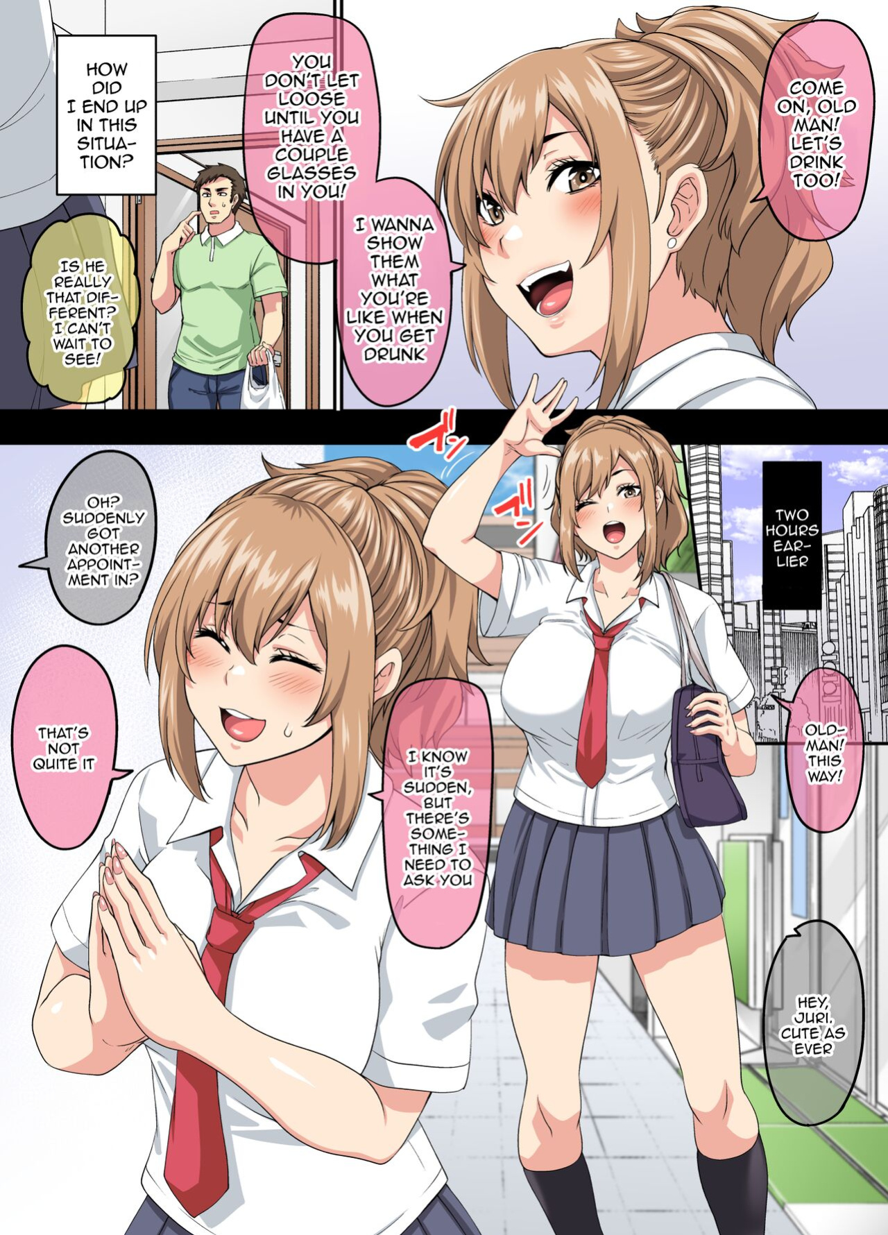 [Tiramisu Tart (Kazuhiro)] Papakatsu SeFri Gal ga Tomodachi o Tsurete kita node Kuttetara Gyaku ni Kakomare Yowasare Shiboritorare Ie o Yaribeya Atsukai sareru Hanashi [Doujins.com]