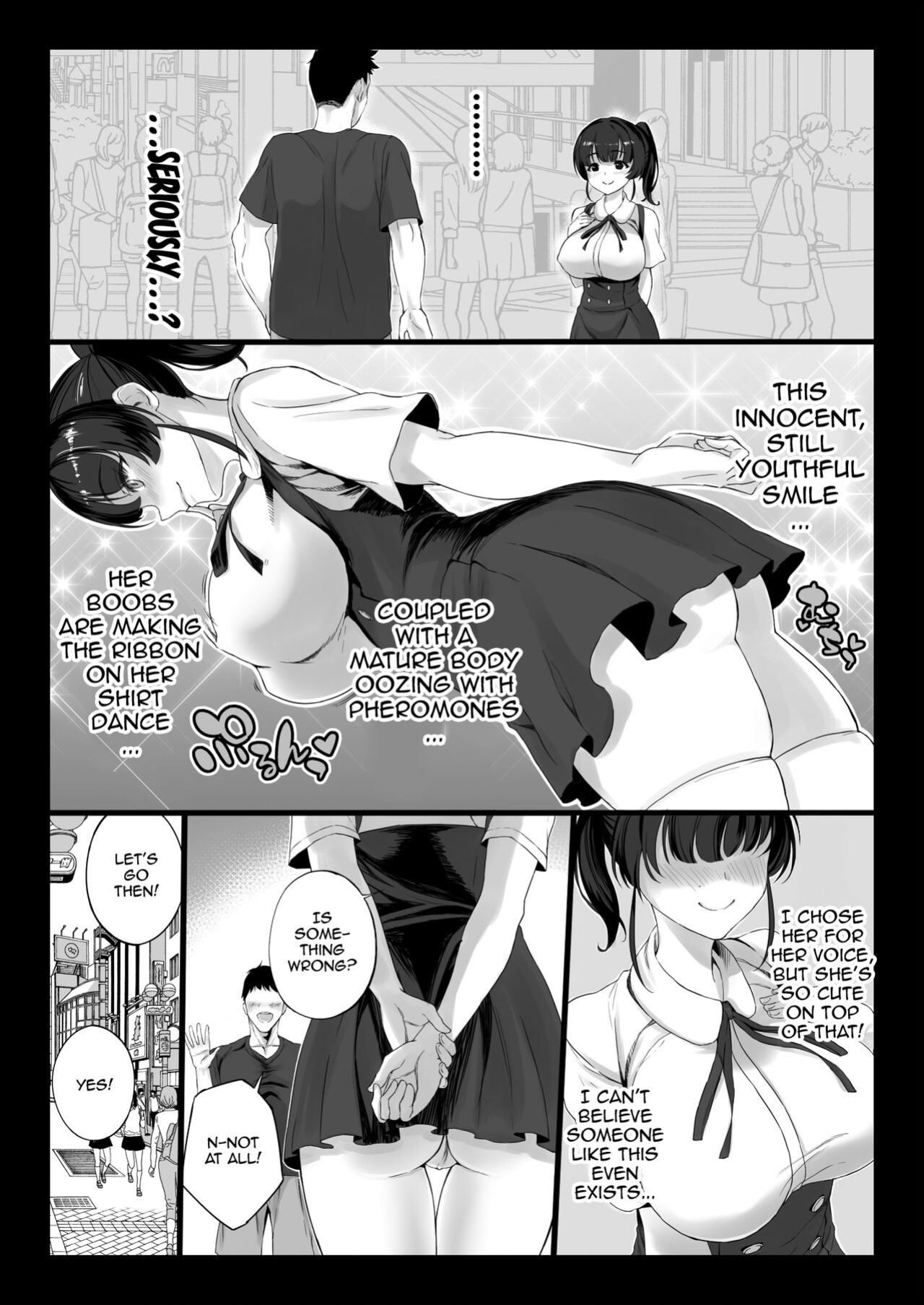 [Shiroganean (Chinpan)] Eroge Seiyuu o Boshuu shitara Mechakucha Eroi Ko to Yareta Hanashi [Doujins.com]