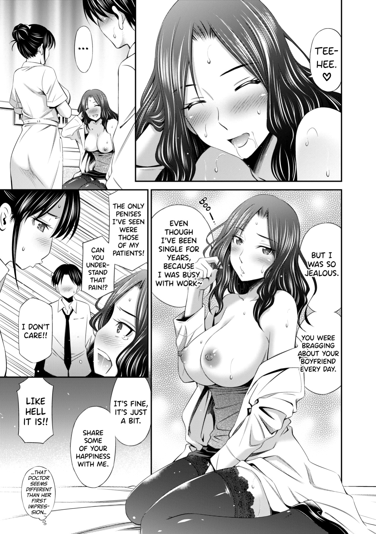 [Sabashi Renya] Hataraku Kangoshi no Sei Jijou Ch. 1-2 [biribiri]