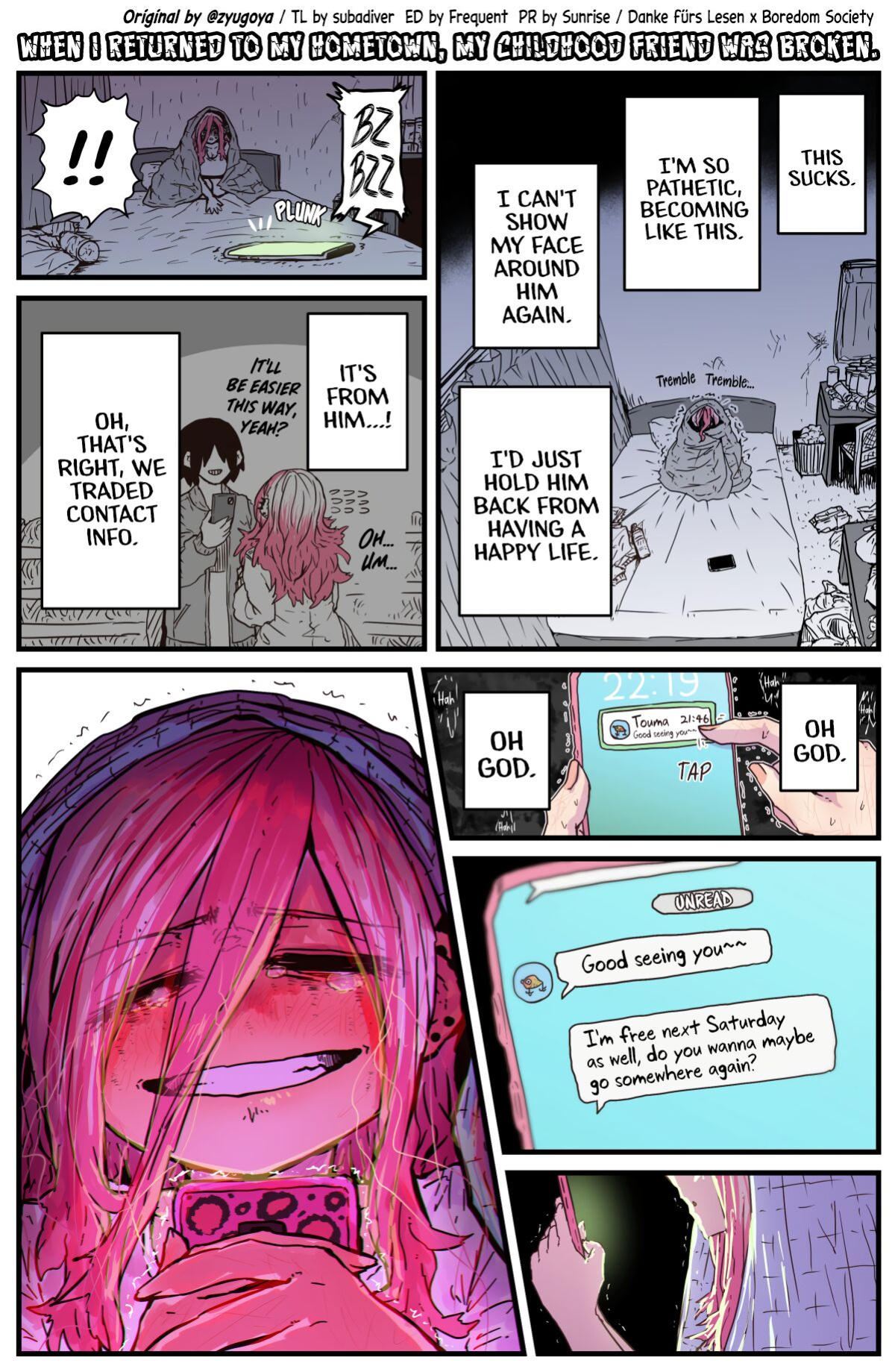 [Zyugoya] Jimoto ni Kaettekitara Osananajimi ga Kowareteta | When I Returned to My Hometown, My Childhood Friend was Broken (MainStory+FANBOX)