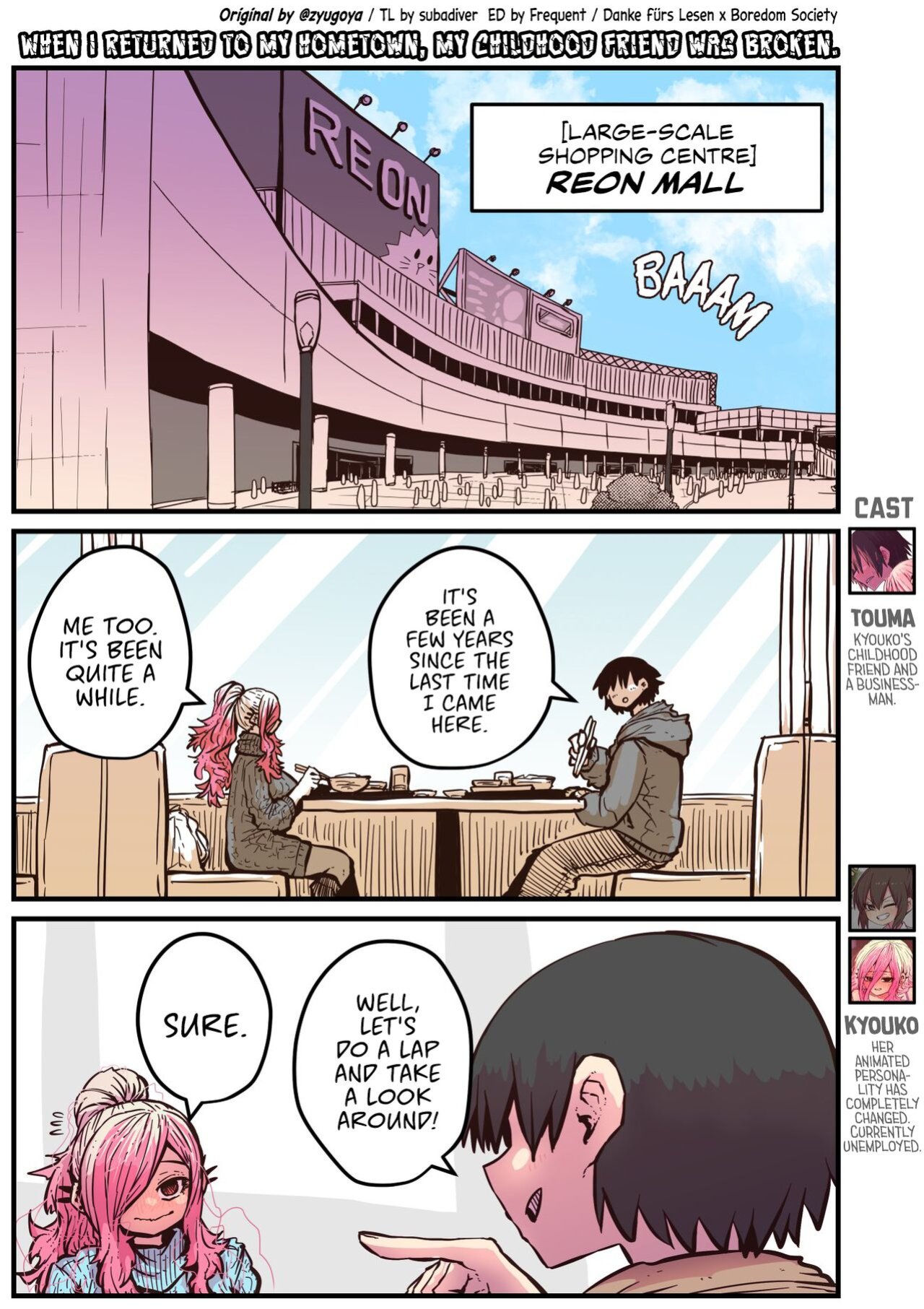 [Zyugoya] Jimoto ni Kaettekitara Osananajimi ga Kowareteta | When I Returned to My Hometown, My Childhood Friend was Broken (MainStory+FANBOX)