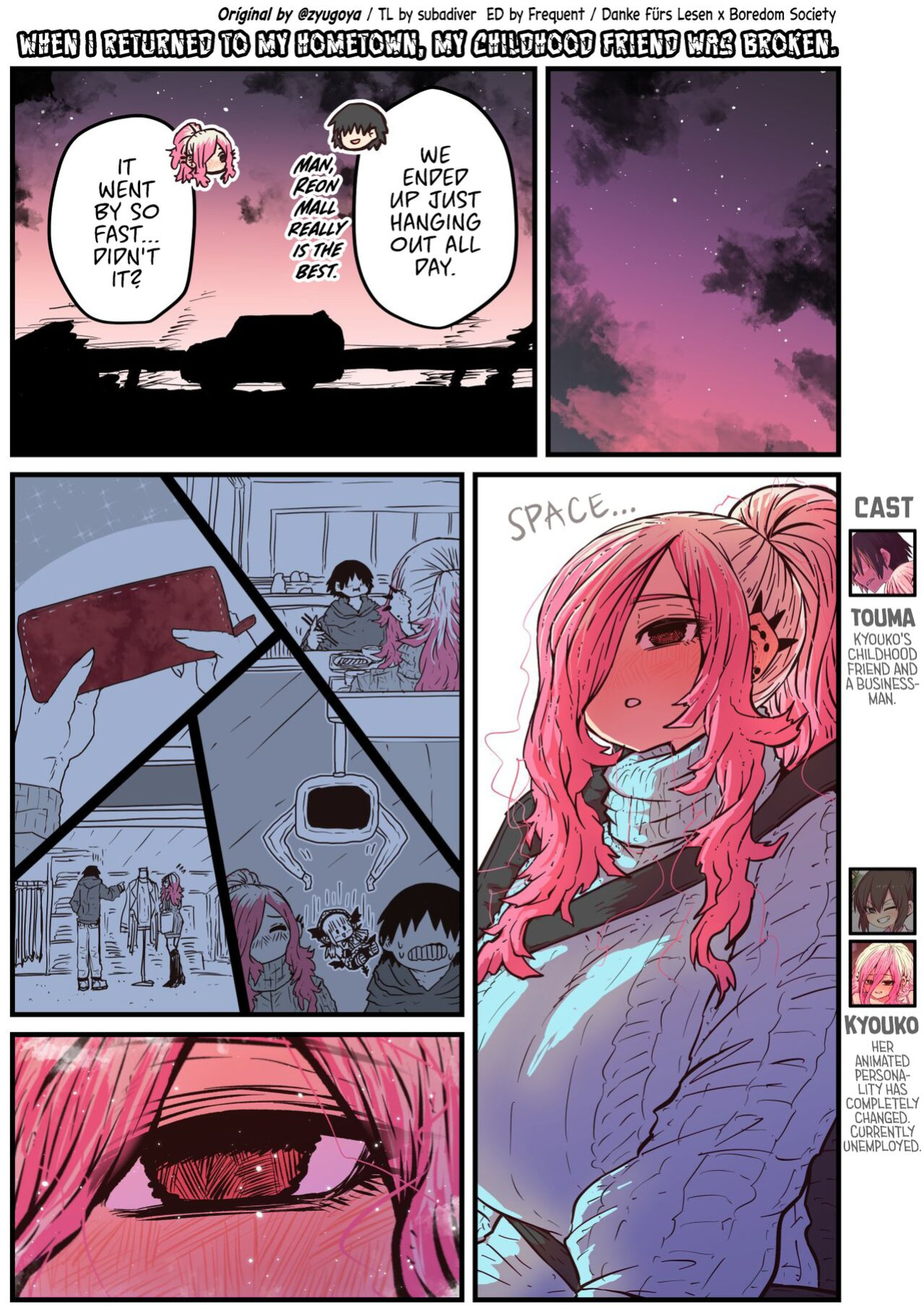 [Zyugoya] Jimoto ni Kaettekitara Osananajimi ga Kowareteta | When I Returned to My Hometown, My Childhood Friend was Broken (MainStory+FANBOX)