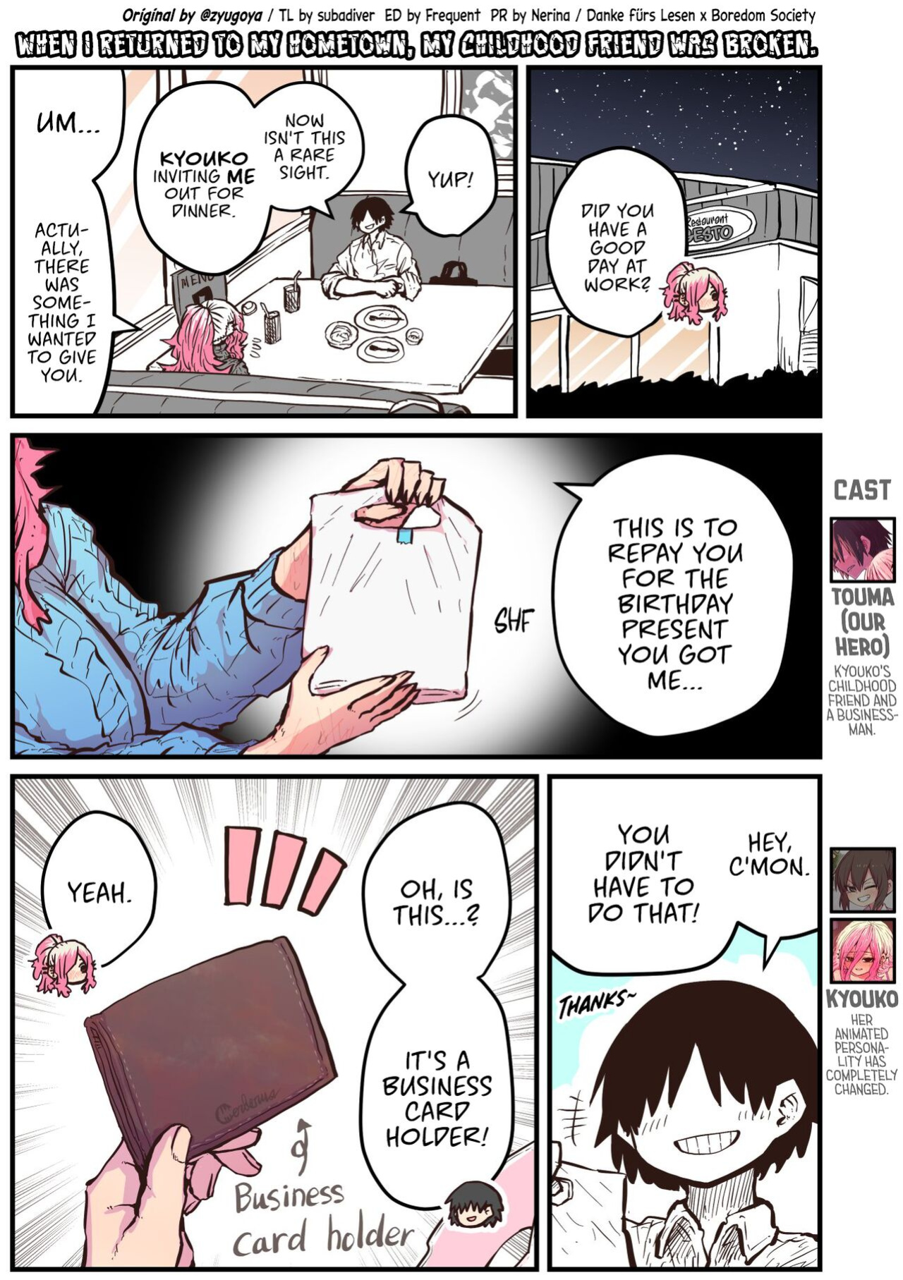 [Zyugoya] Jimoto ni Kaettekitara Osananajimi ga Kowareteta | When I Returned to My Hometown, My Childhood Friend was Broken (MainStory+FANBOX)