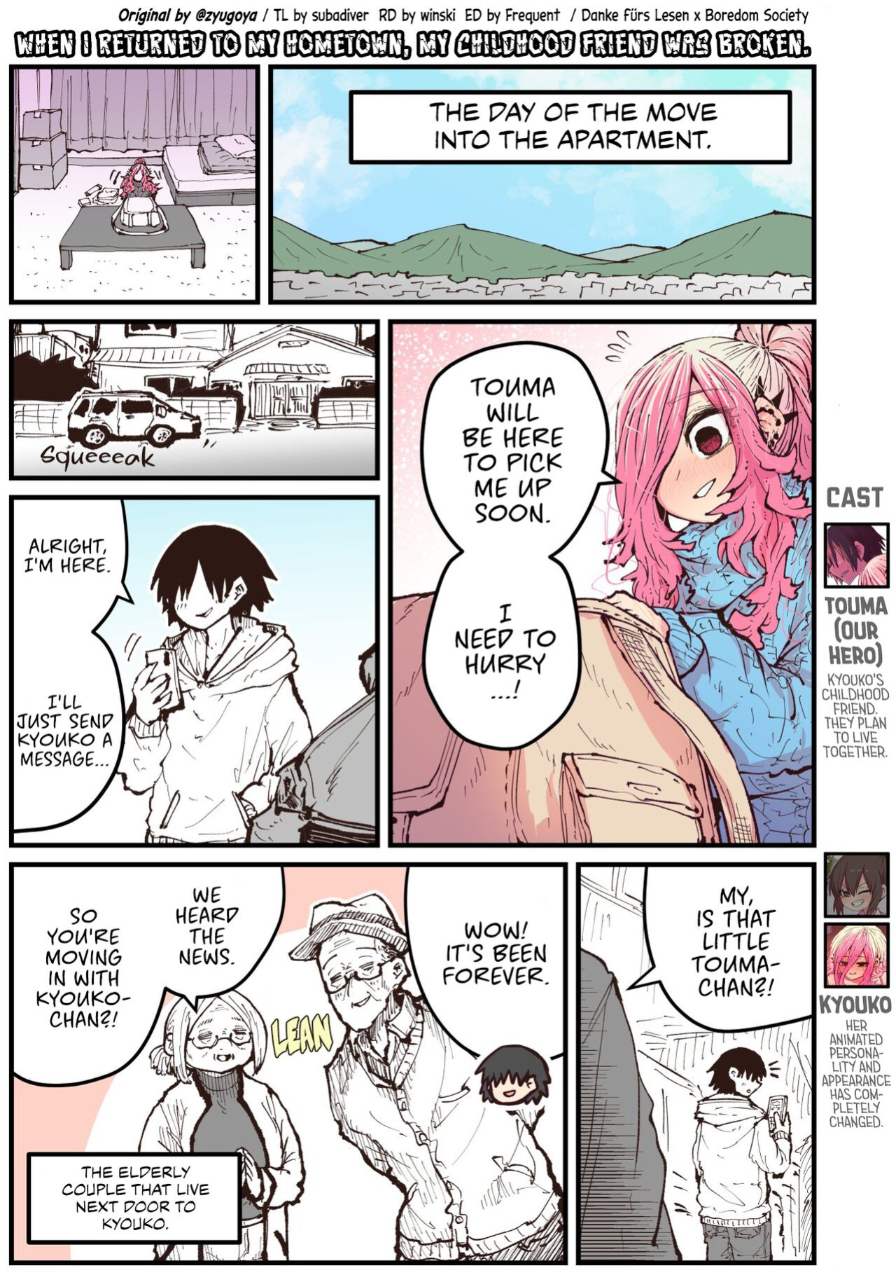 [Zyugoya] Jimoto ni Kaettekitara Osananajimi ga Kowareteta | When I Returned to My Hometown, My Childhood Friend was Broken (MainStory+FANBOX)