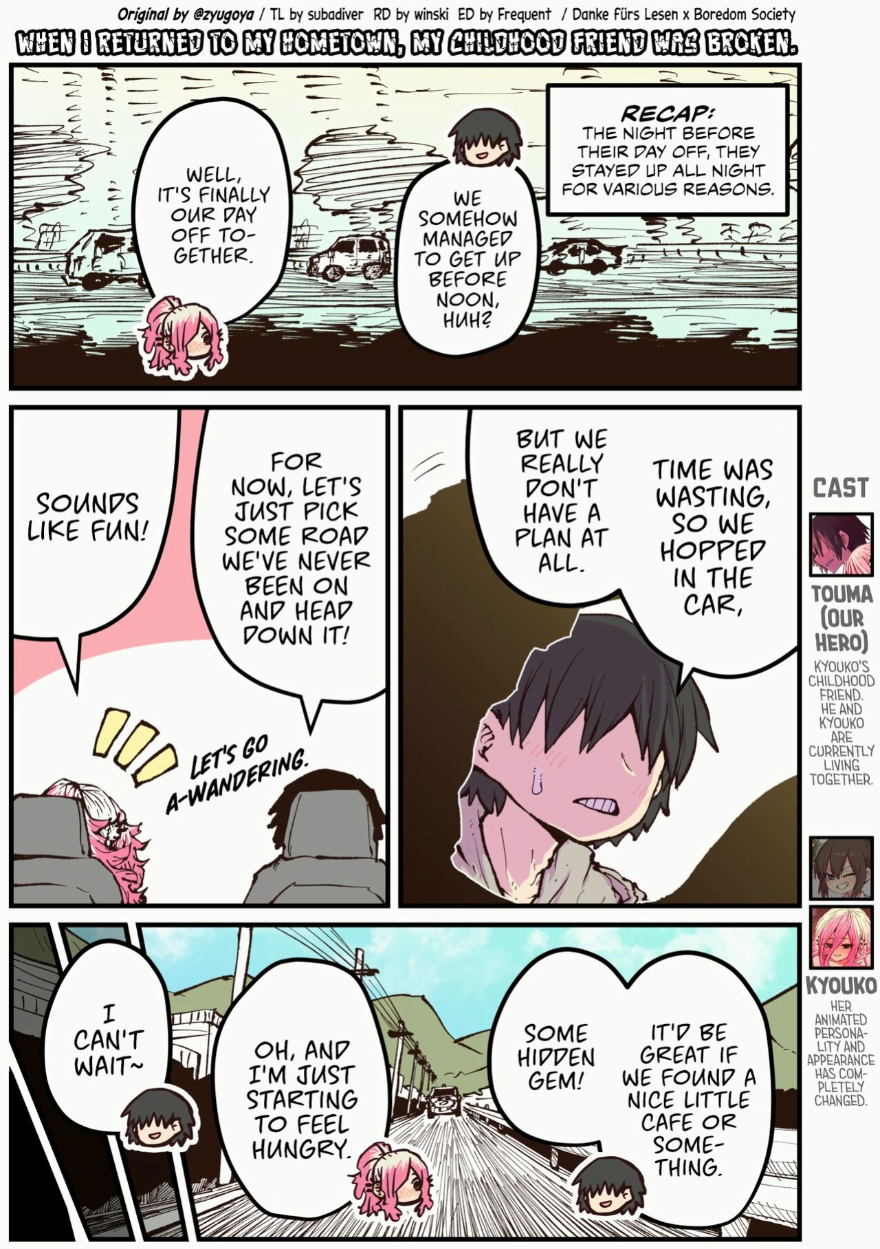 [Zyugoya] Jimoto ni Kaettekitara Osananajimi ga Kowareteta | When I Returned to My Hometown, My Childhood Friend was Broken (MainStory+FANBOX)
