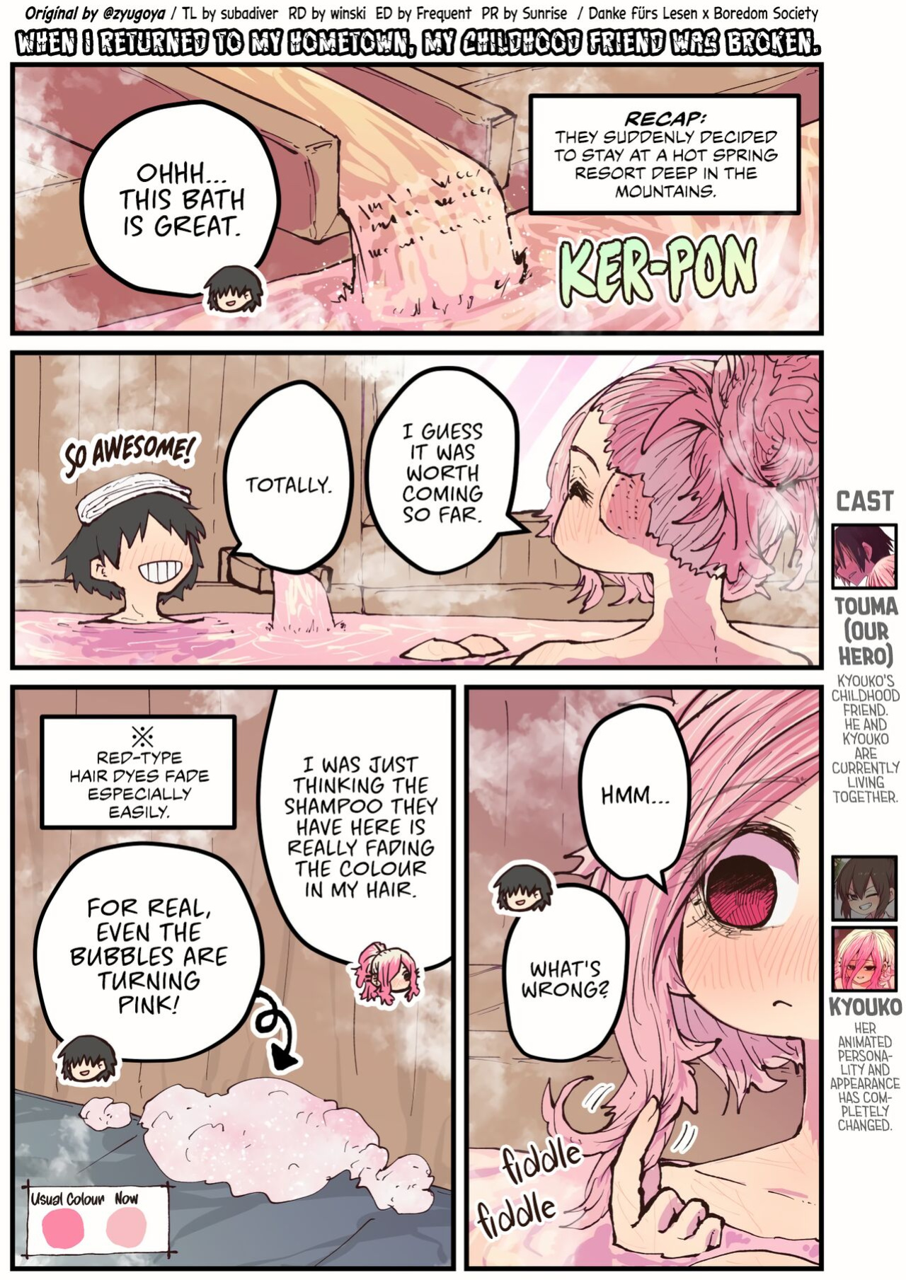 [Zyugoya] Jimoto ni Kaettekitara Osananajimi ga Kowareteta | When I Returned to My Hometown, My Childhood Friend was Broken (MainStory+FANBOX)