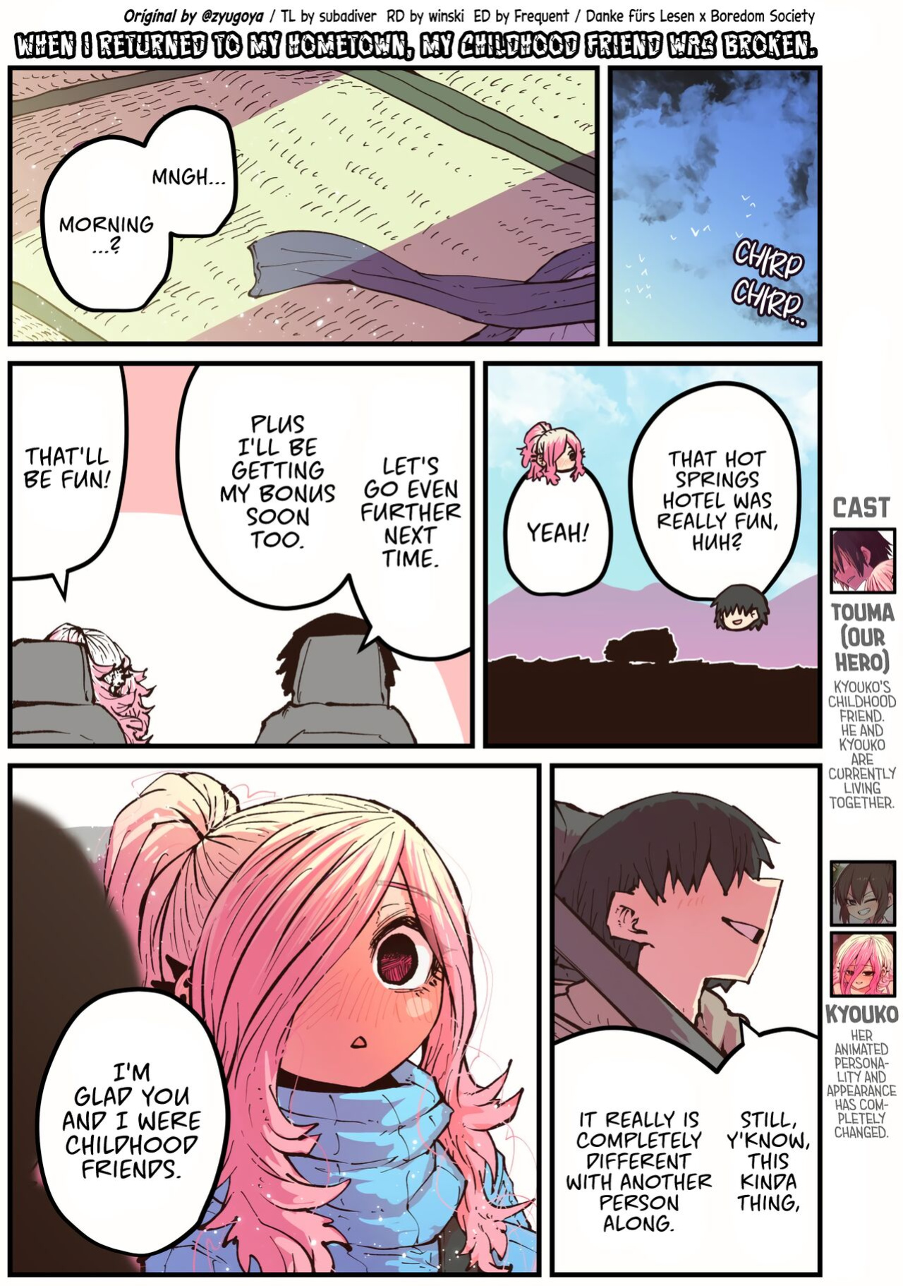 [Zyugoya] Jimoto ni Kaettekitara Osananajimi ga Kowareteta | When I Returned to My Hometown, My Childhood Friend was Broken (MainStory+FANBOX)
