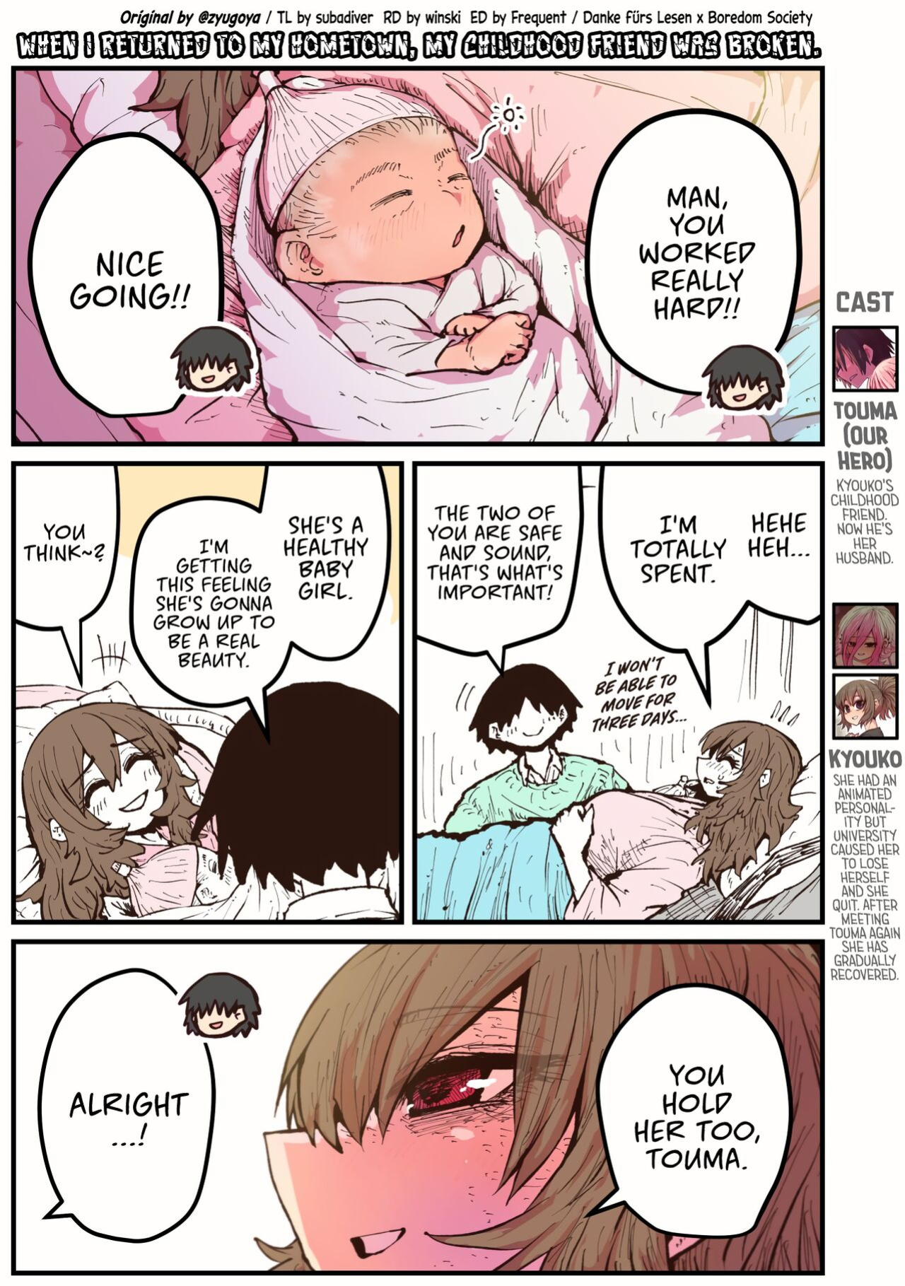 [Zyugoya] Jimoto ni Kaettekitara Osananajimi ga Kowareteta | When I Returned to My Hometown, My Childhood Friend was Broken (MainStory+FANBOX)