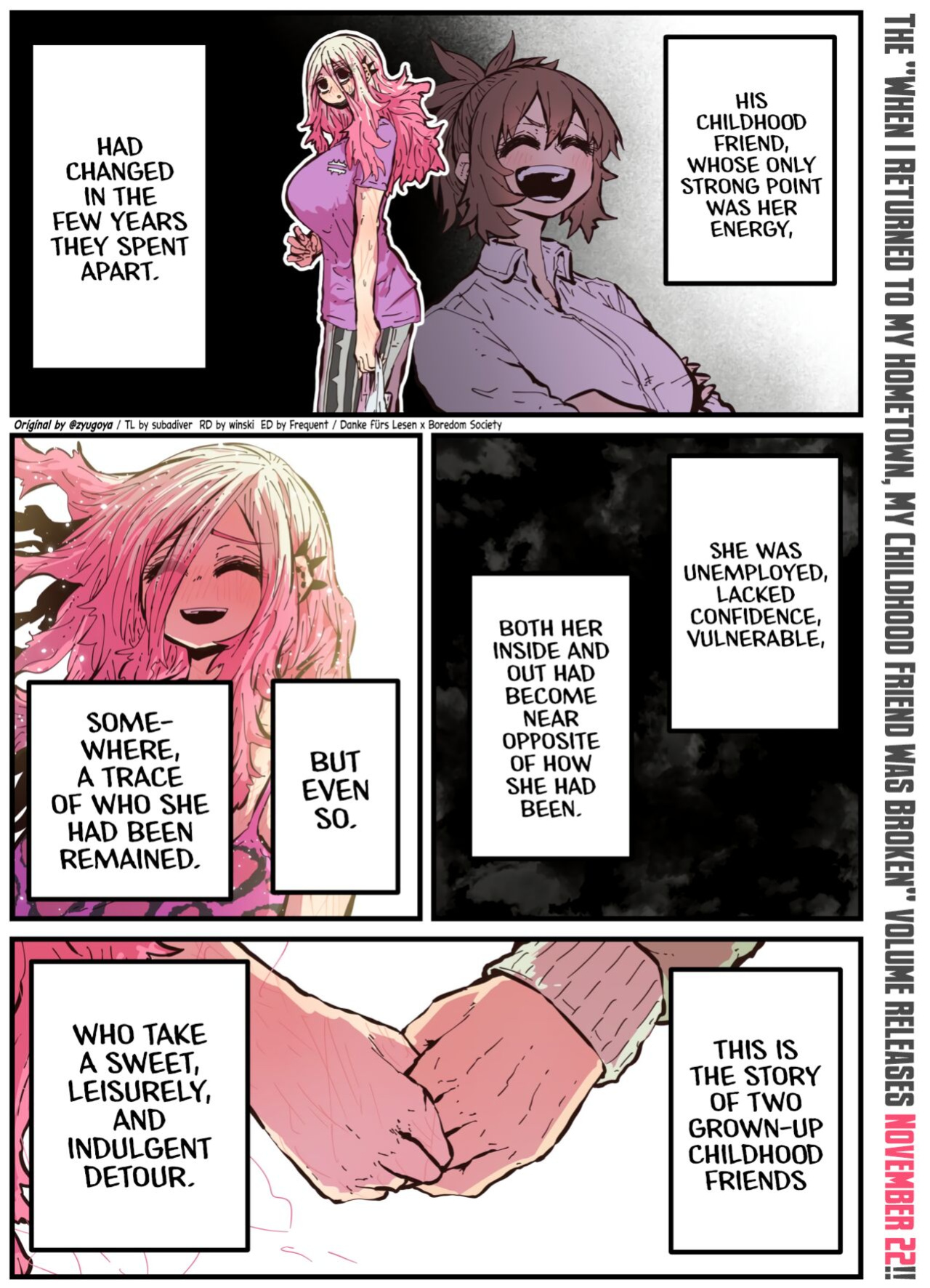 [Zyugoya] Jimoto ni Kaettekitara Osananajimi ga Kowareteta | When I Returned to My Hometown, My Childhood Friend was Broken (MainStory+FANBOX)