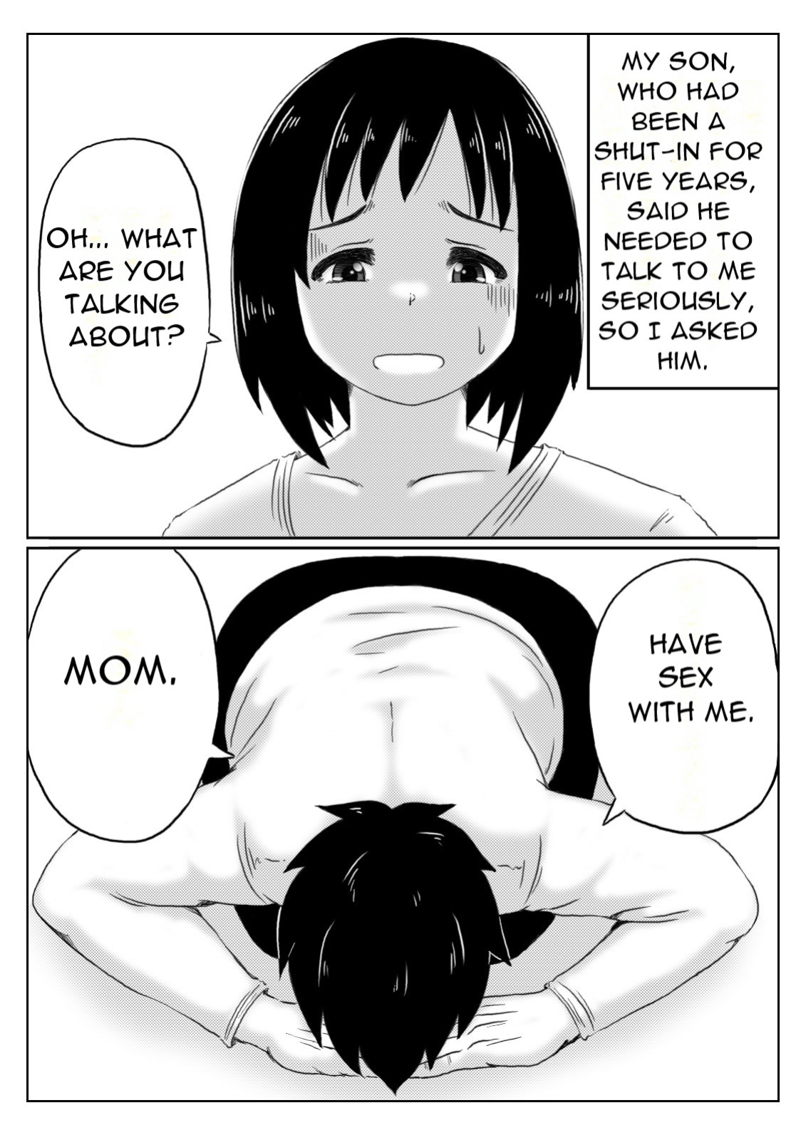 [Kirin Planet (Mankai Beesuke)] Haha to Jibun wo Kaetai Musuko | Mother and Son Who Want to Change Themselves [DarklordMTLs]