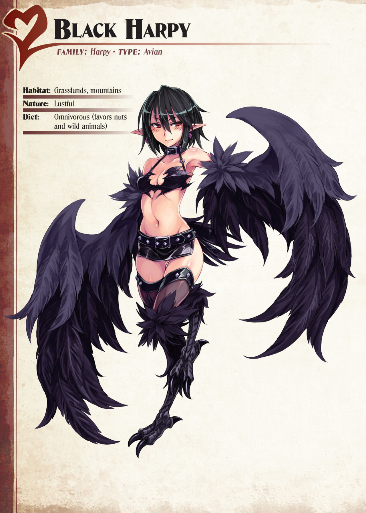 [Kurobinega (Kenkou Cross)] Mamono Musume Zukan I -Monster Girl Encyclopedia- Vol. 1