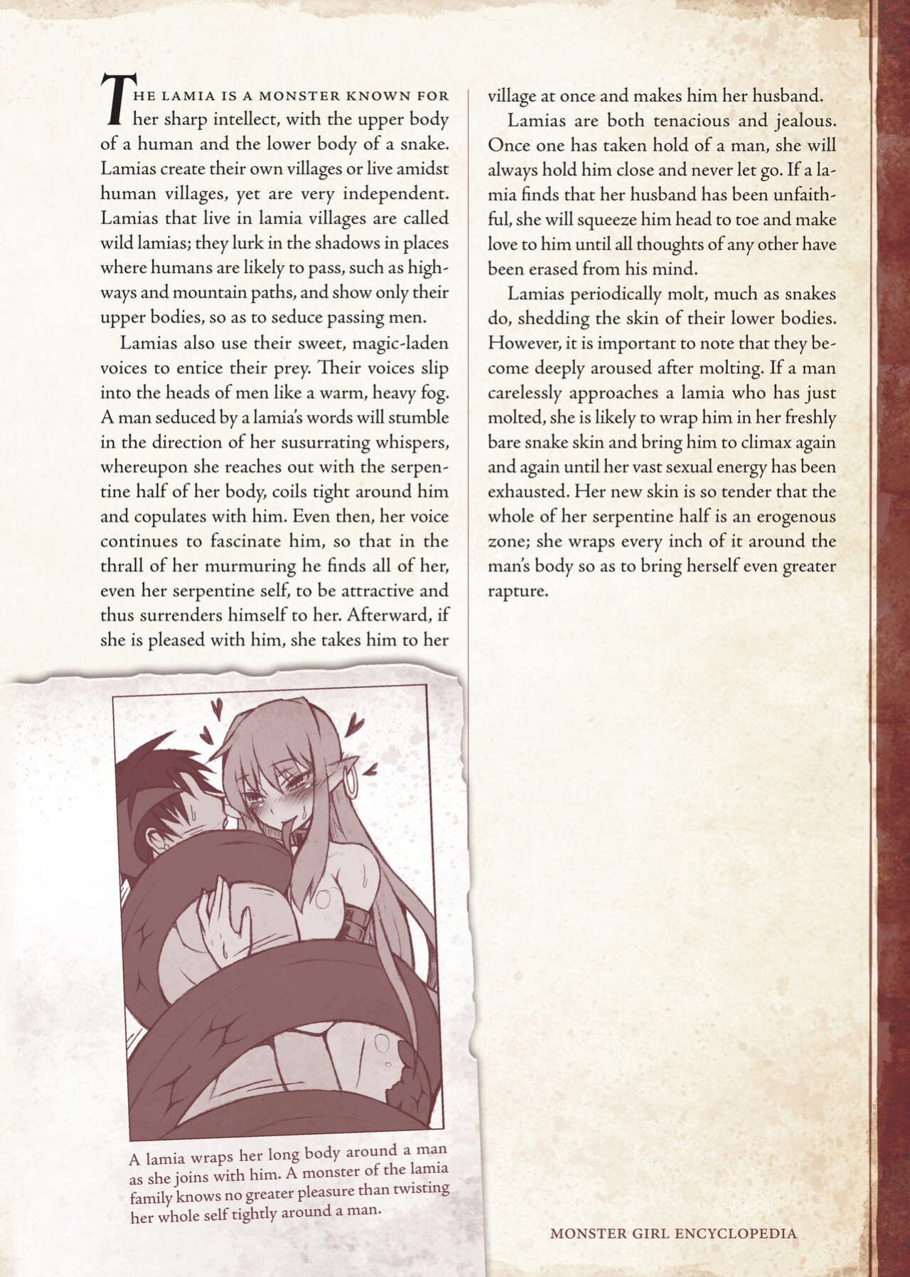 [Kurobinega (Kenkou Cross)] Mamono Musume Zukan I -Monster Girl Encyclopedia- Vol. 1