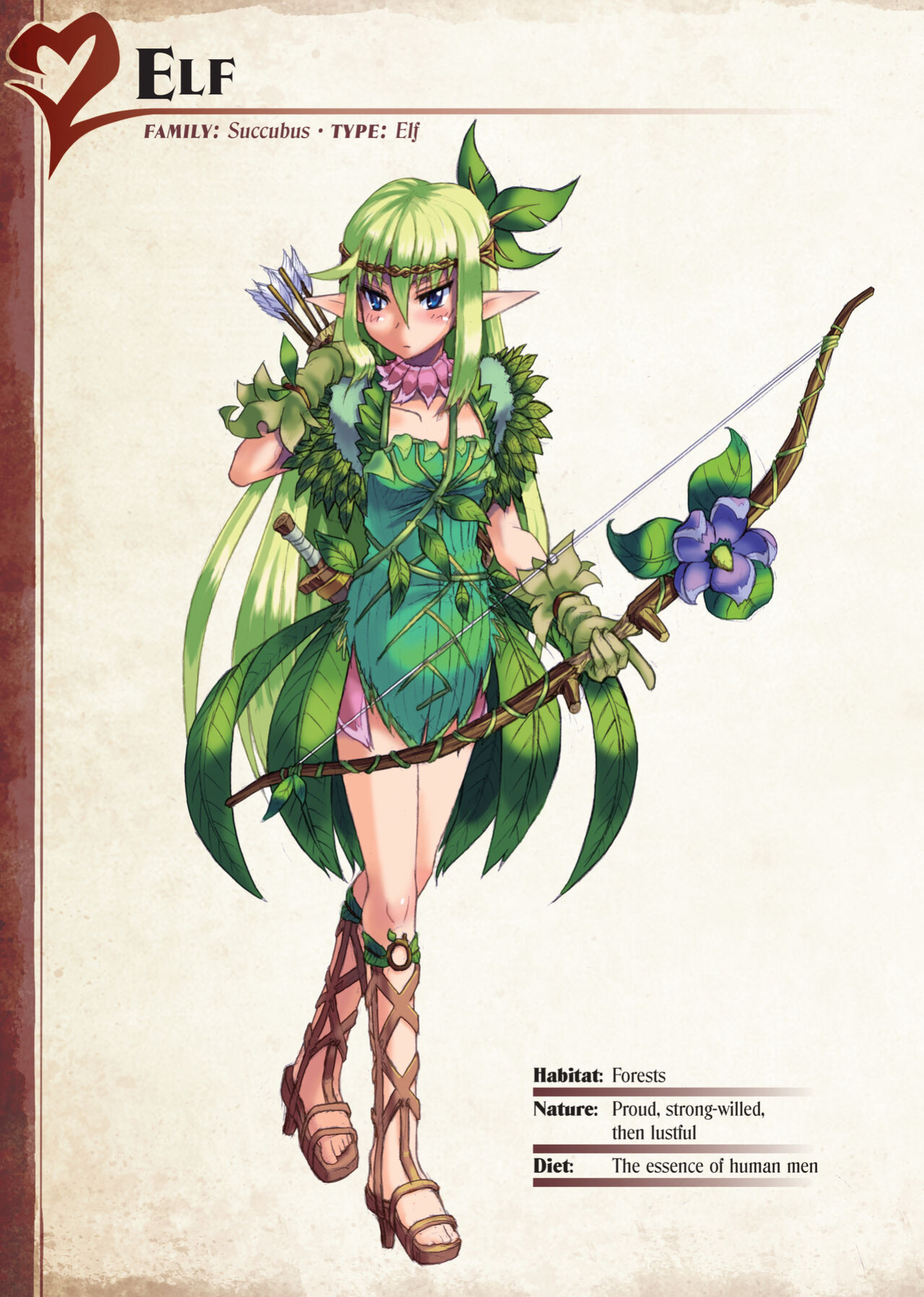 [Kurobinega (Kenkou Cross)] Mamono Musume Zukan I -Monster Girl Encyclopedia- Vol. 1