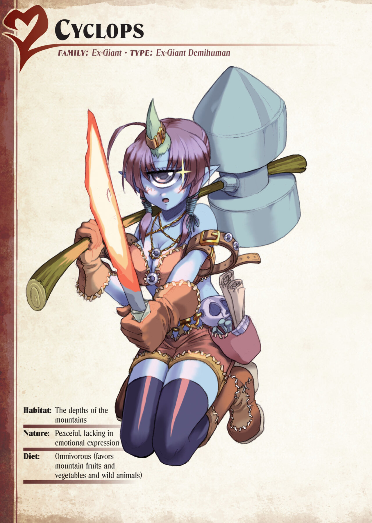 [Kurobinega (Kenkou Cross)] Mamono Musume Zukan I -Monster Girl Encyclopedia- Vol. 1
