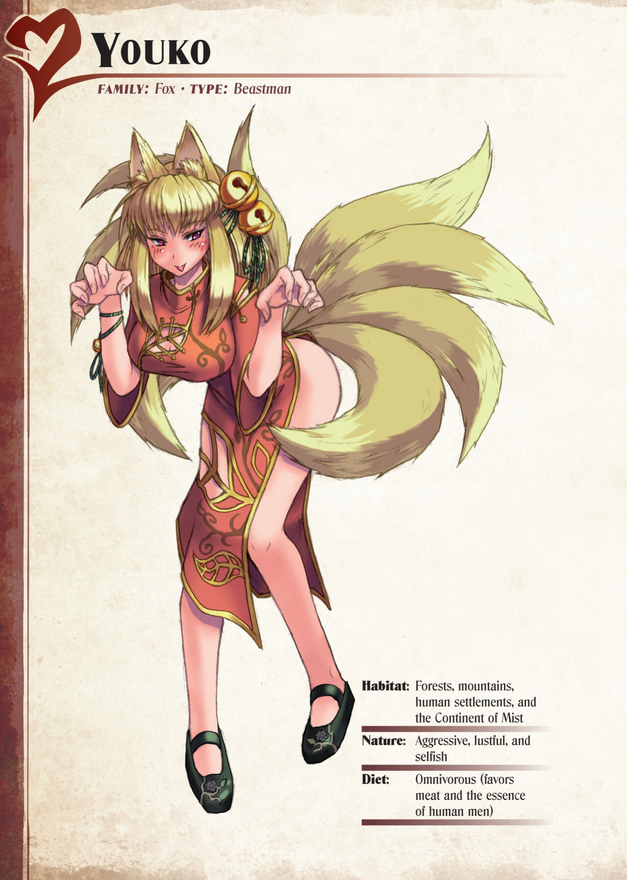[Kurobinega (Kenkou Cross)] Mamono Musume Zukan I -Monster Girl Encyclopedia- Vol. 1
