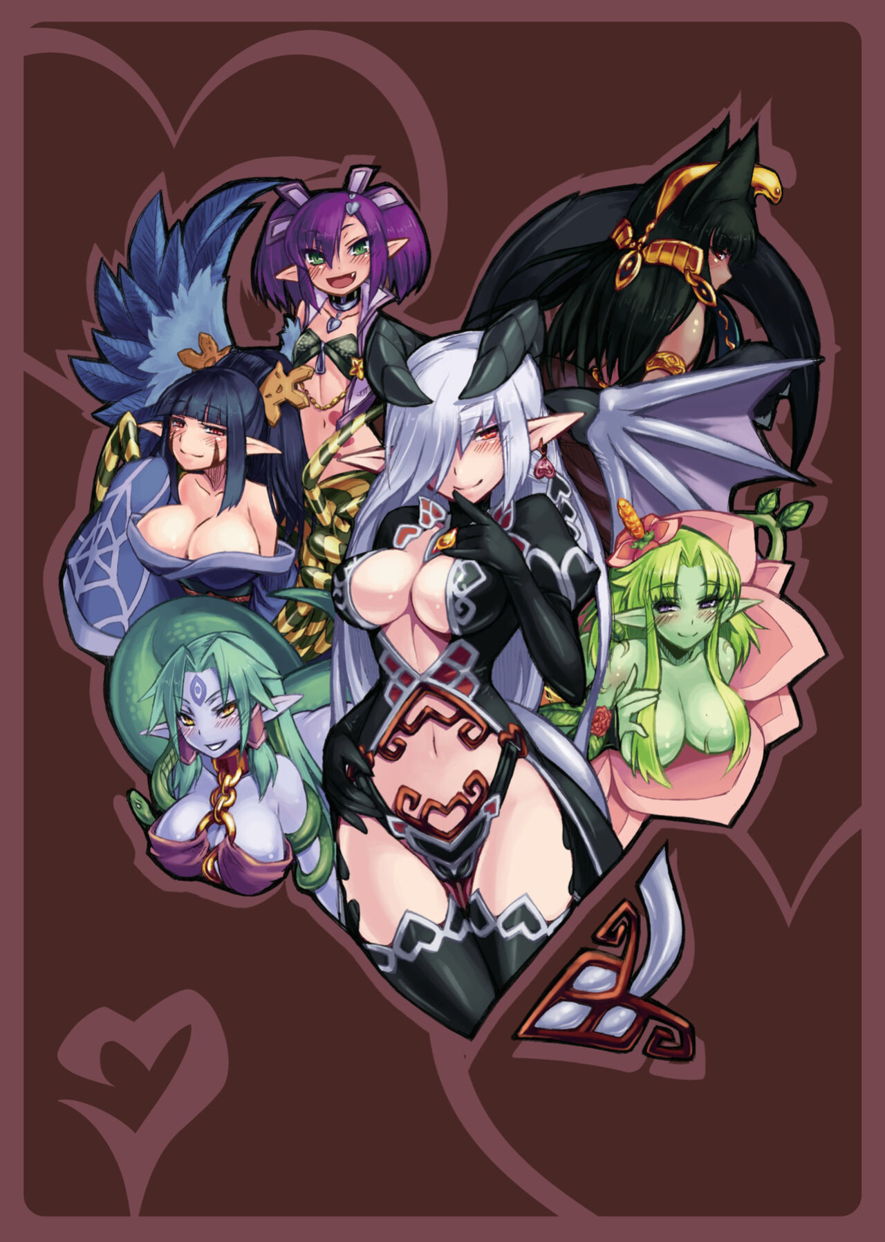 [Kurobinega (Kenkou Cross)] Mamono Musume Zukan I -Monster Girl Encyclopedia- Vol. 1