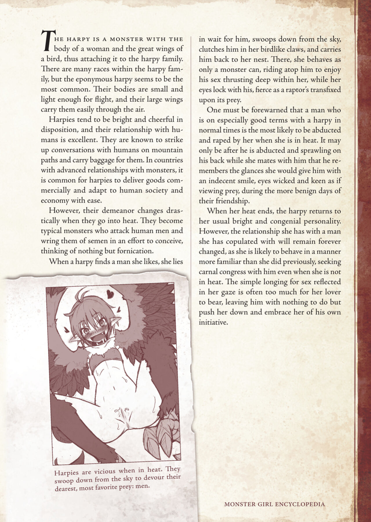 [Kurobinega (Kenkou Cross)] Mamono Musume Zukan I -Monster Girl Encyclopedia- Vol. 1